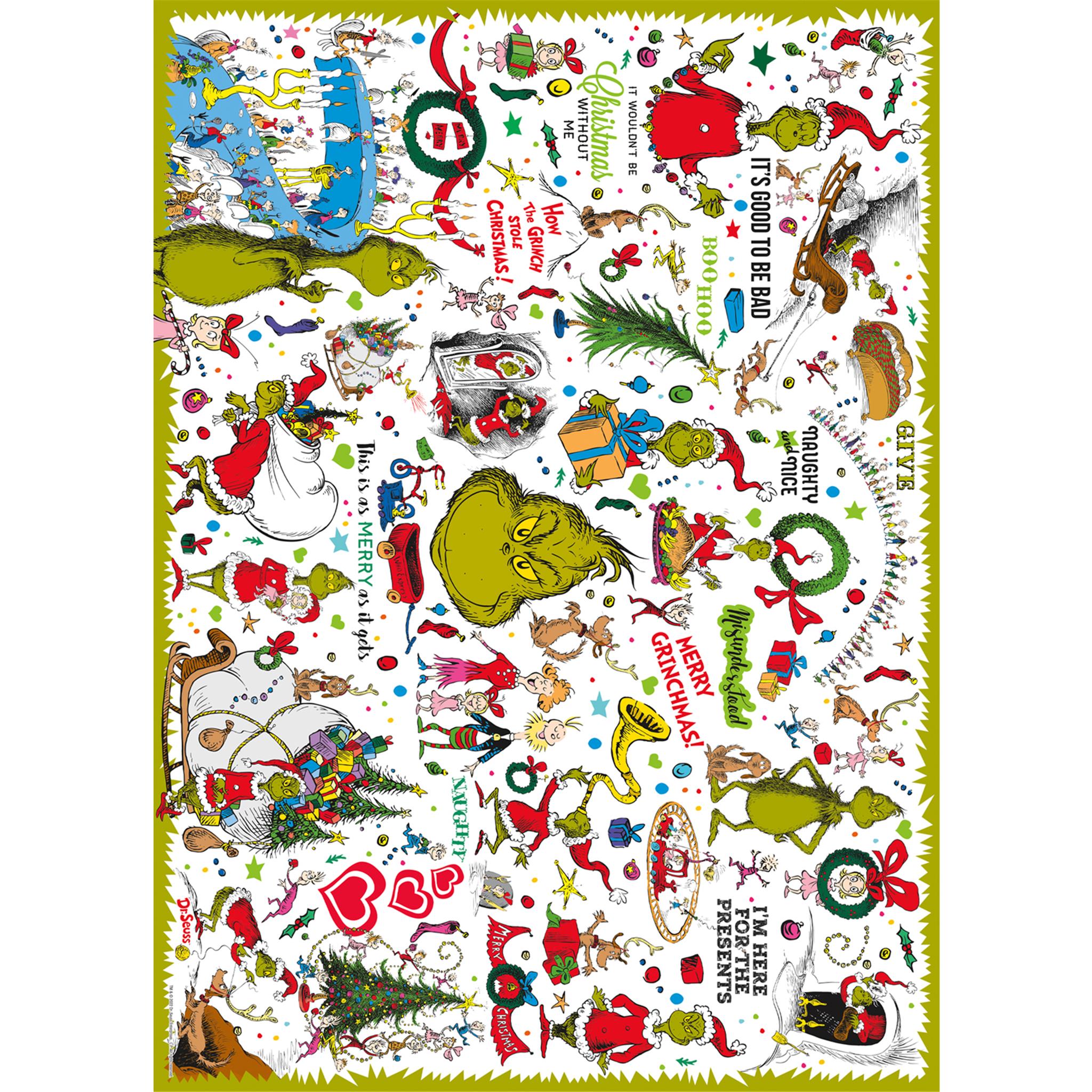 Puzzle de Noël du Grinch de 1000 pièces