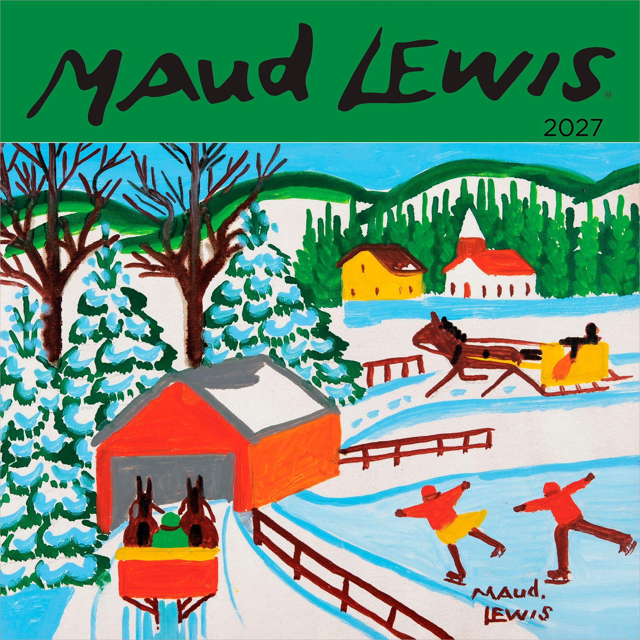 Maud Lewis 2027 Wall Calendar