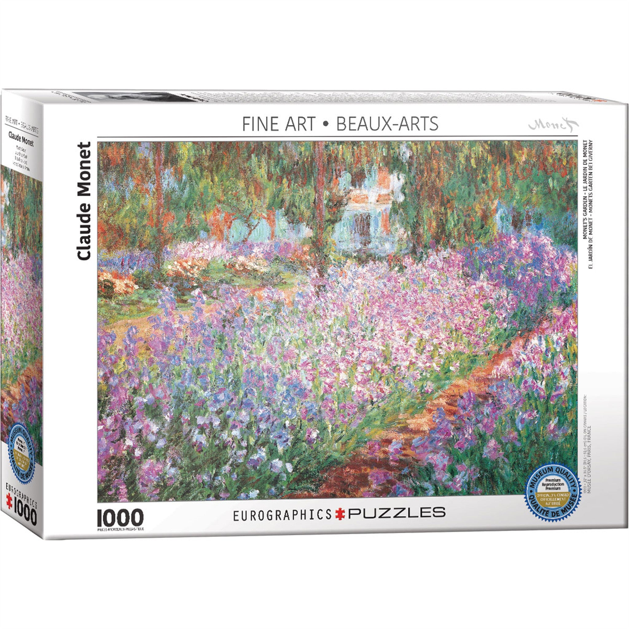 Puzzle de 1000 pièces - Le jardin de Monet - Exclusivement en ligne