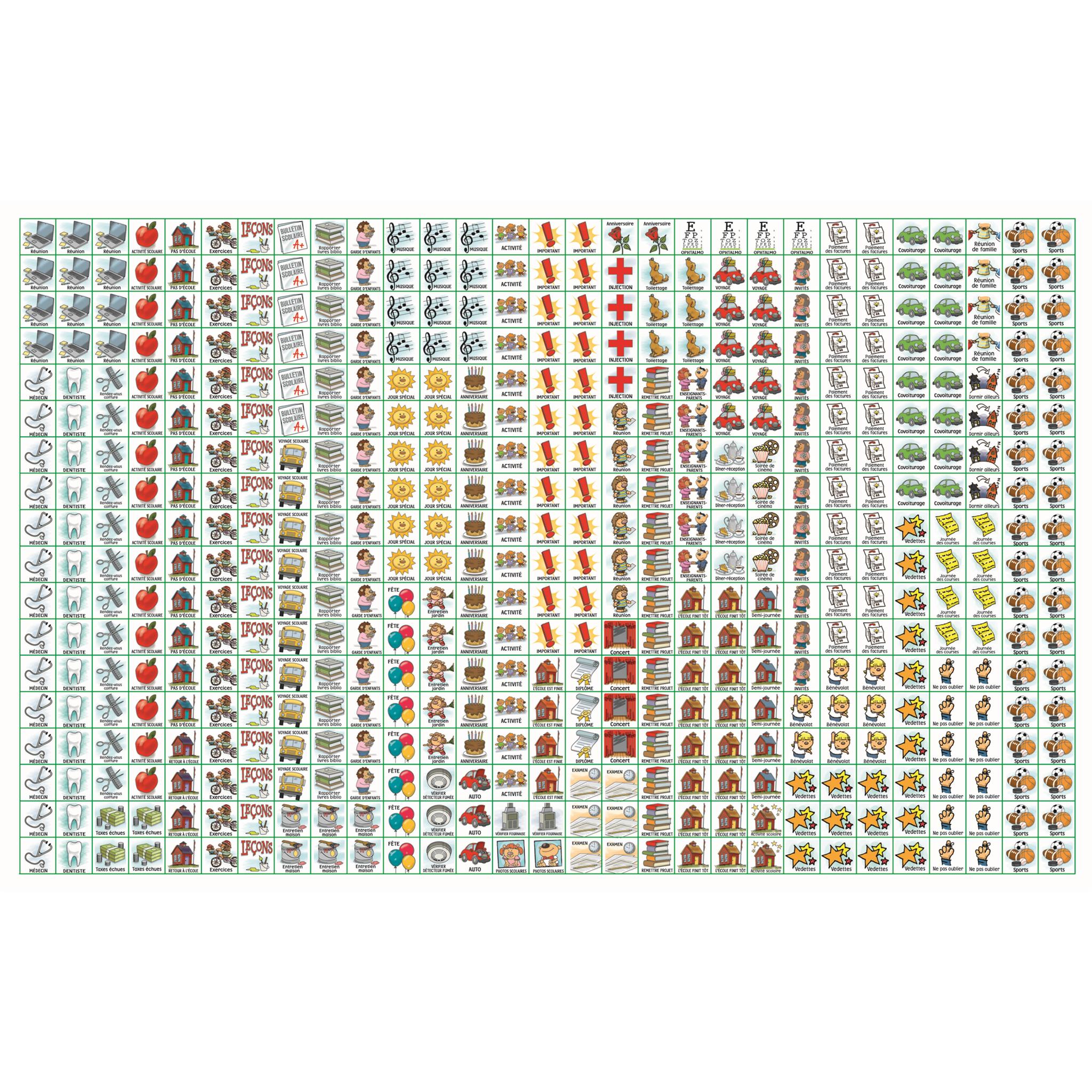 Calendrier mural magnétique Motherword 2026 (français)