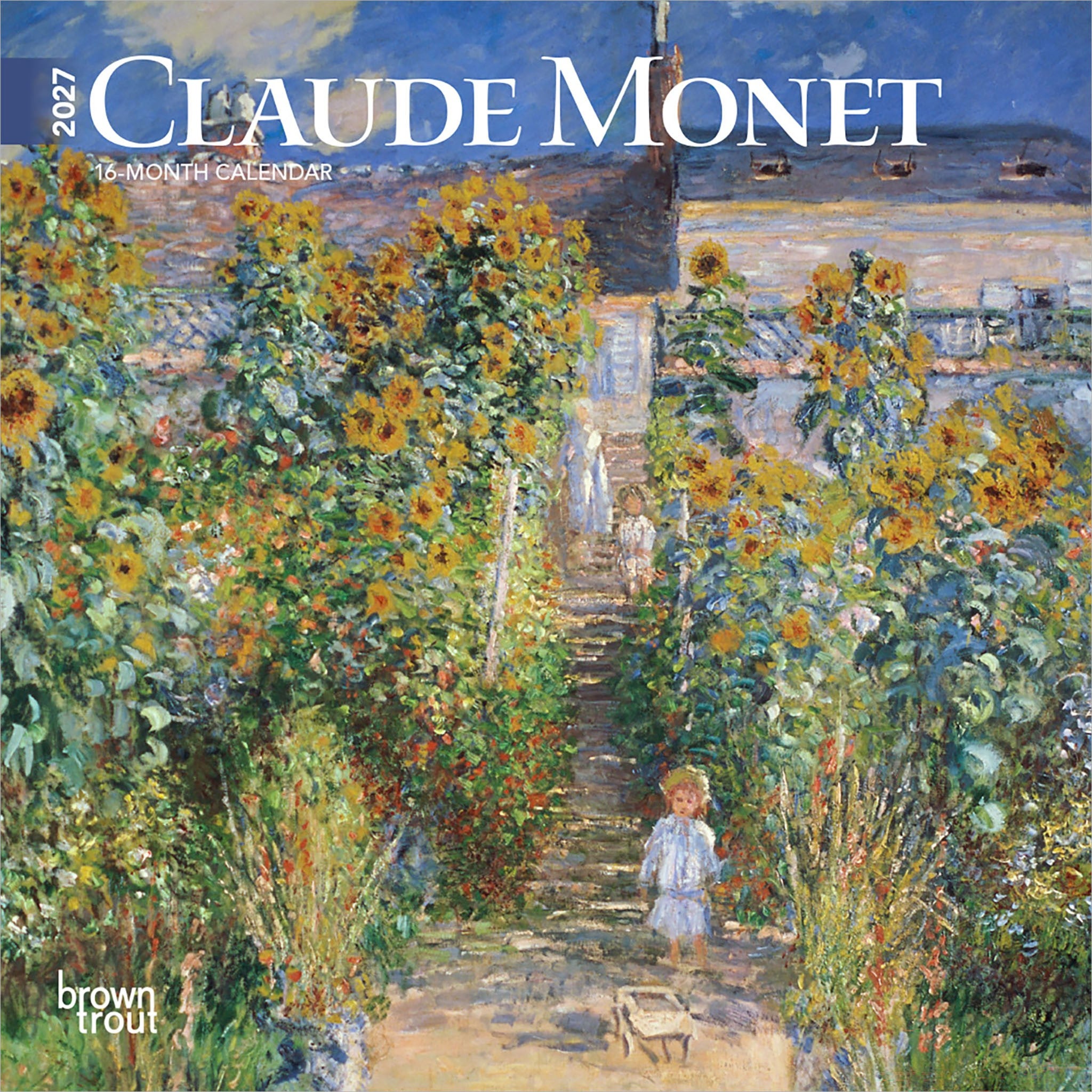 Monet 2027 Mini Calendar