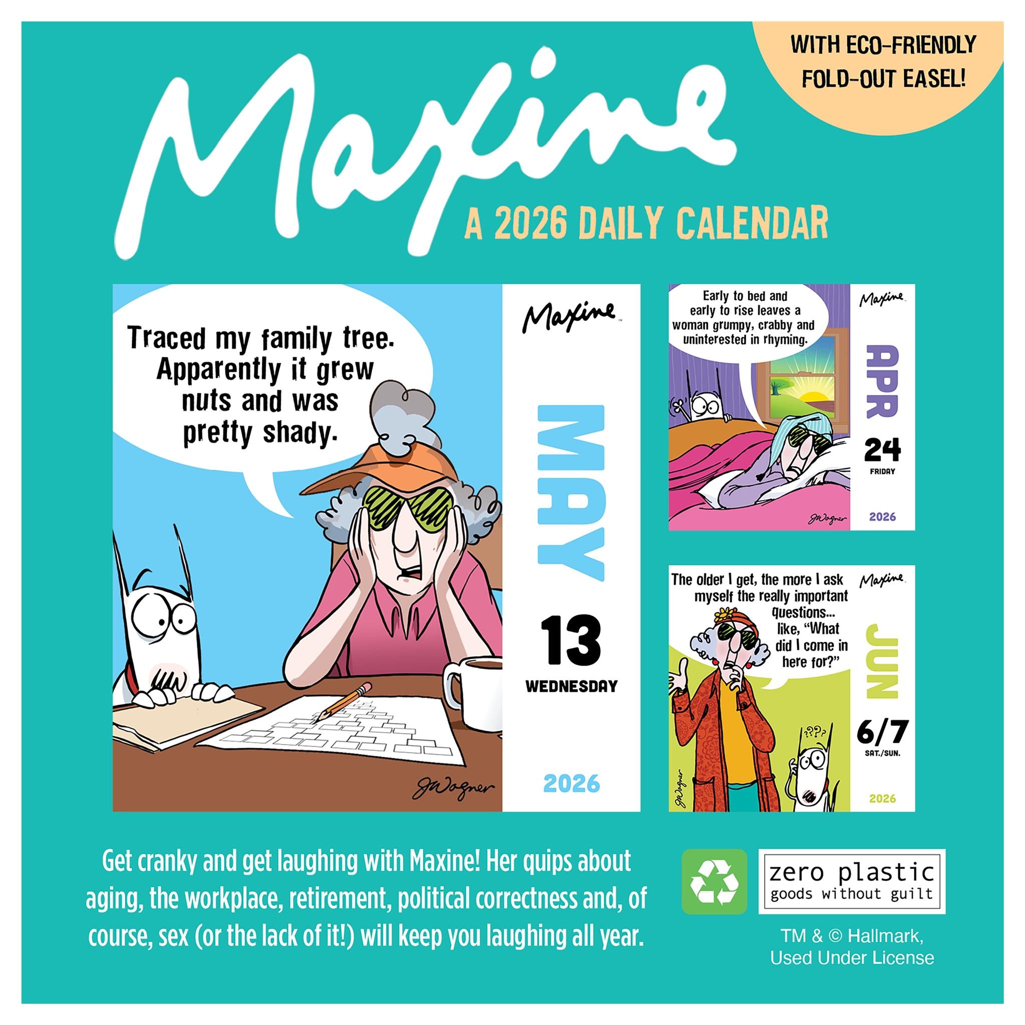 Calendrier Maxine 2026
