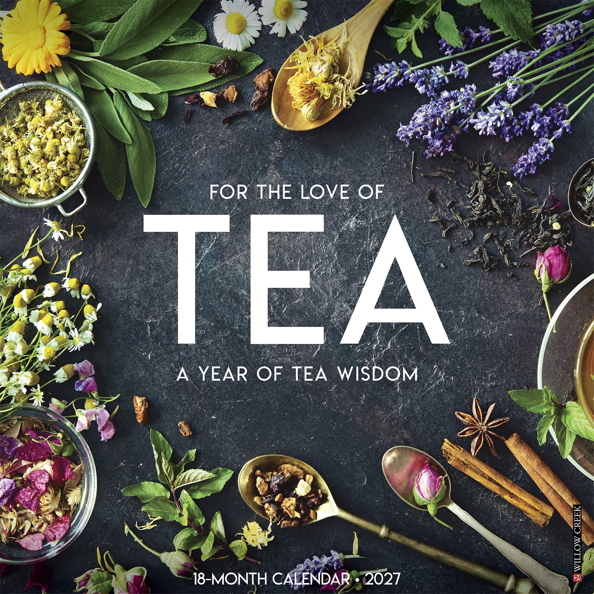 For the Love of Tea 2027 Wall Calendar - Online Only