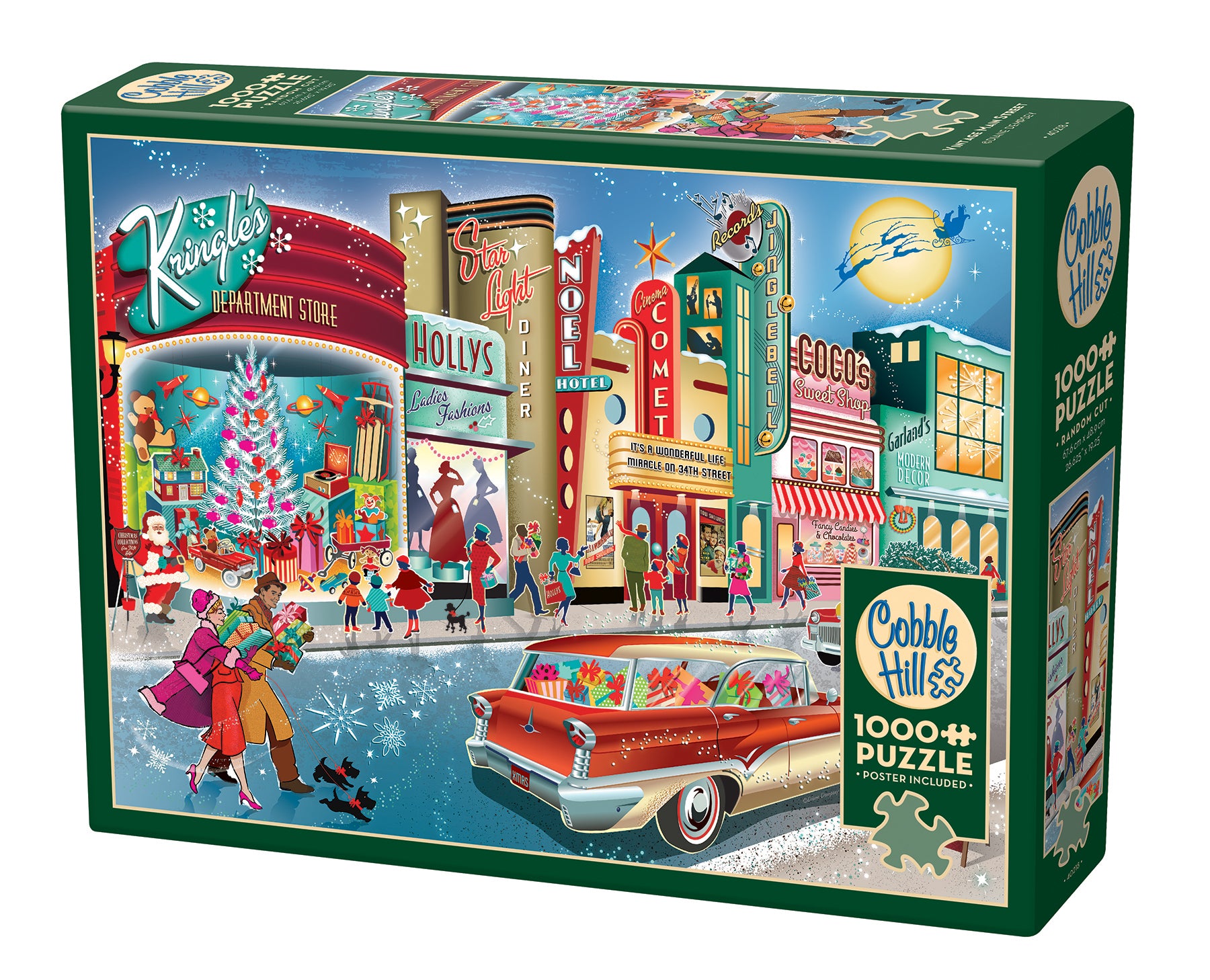 Puzzle vintage de 1000 pièces de Main Street