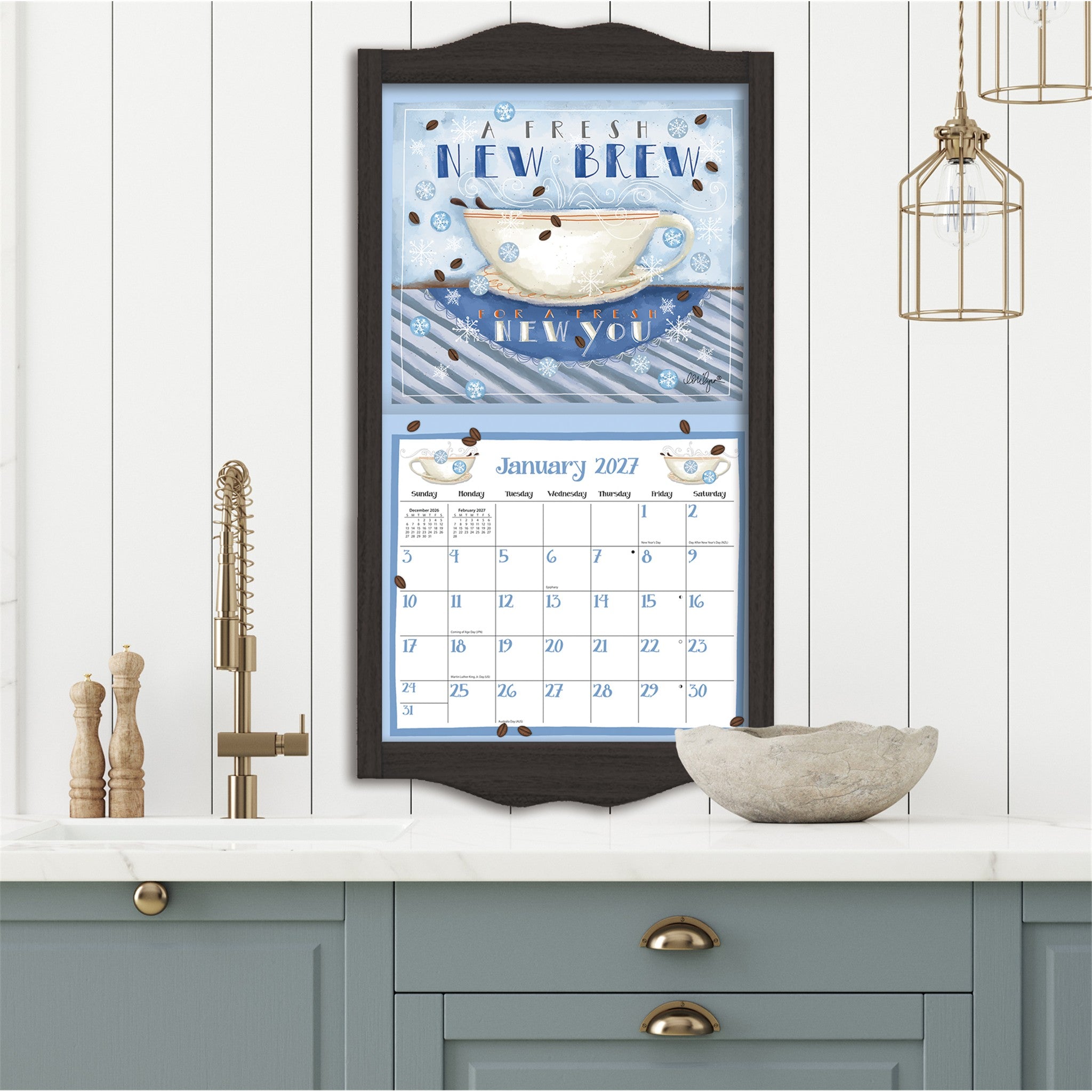 Coffee 2027 Wall Calendar - Online Only