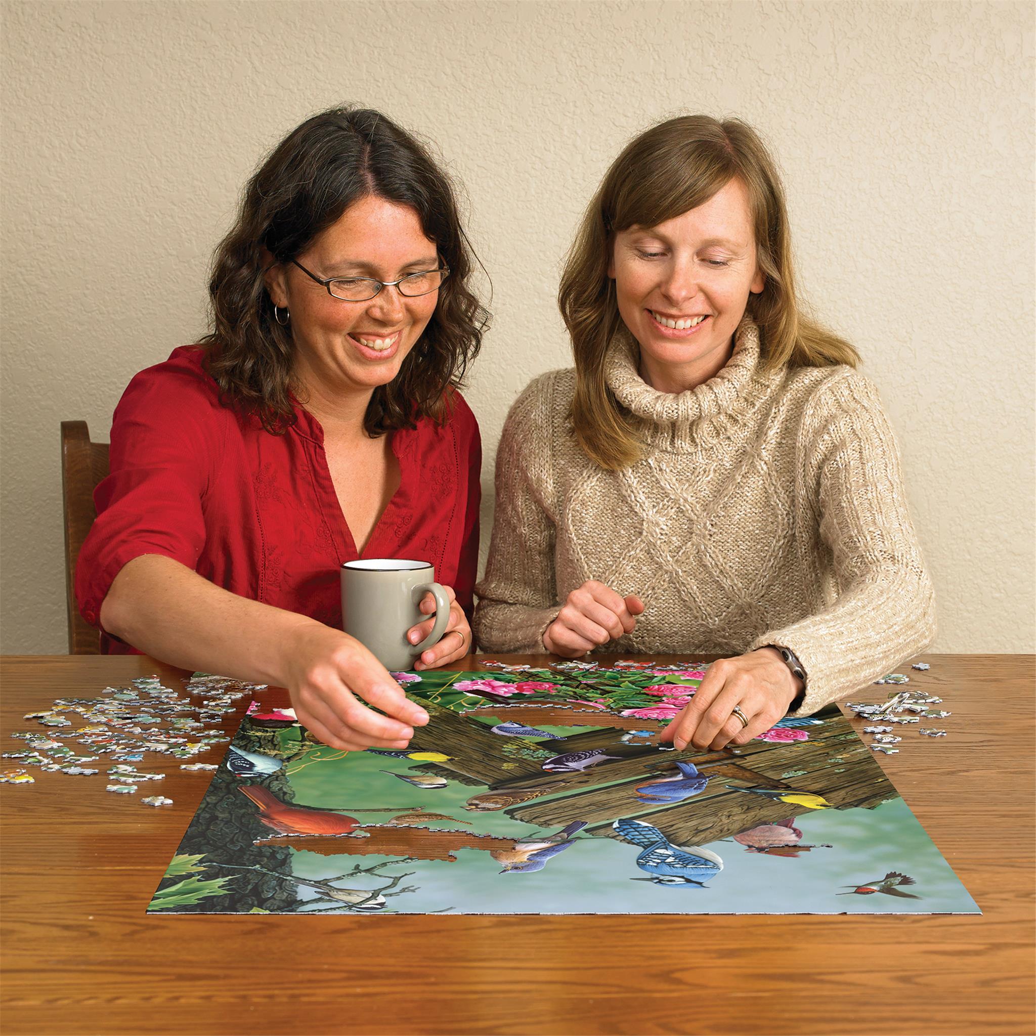 Puzzle de 1000 pièces « Oiseaux de la forêt »