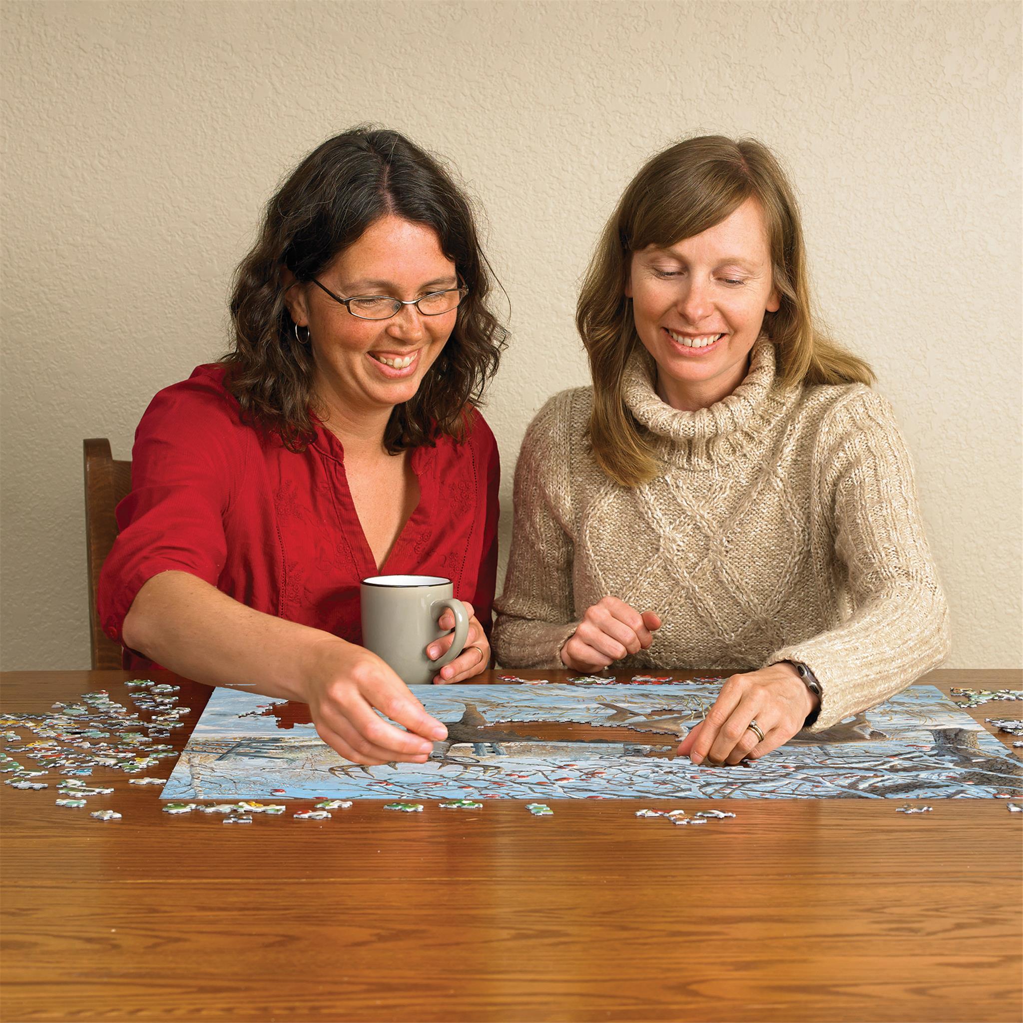 Puzzle de 500 pièces Cerf d'hiver