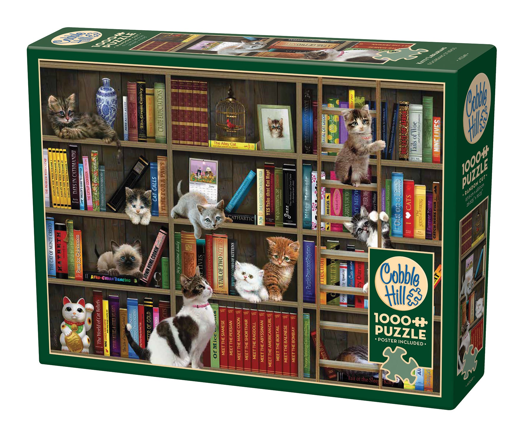 Puzzle exclusif de 1000 pièces pour les bibliothécaires Kitty