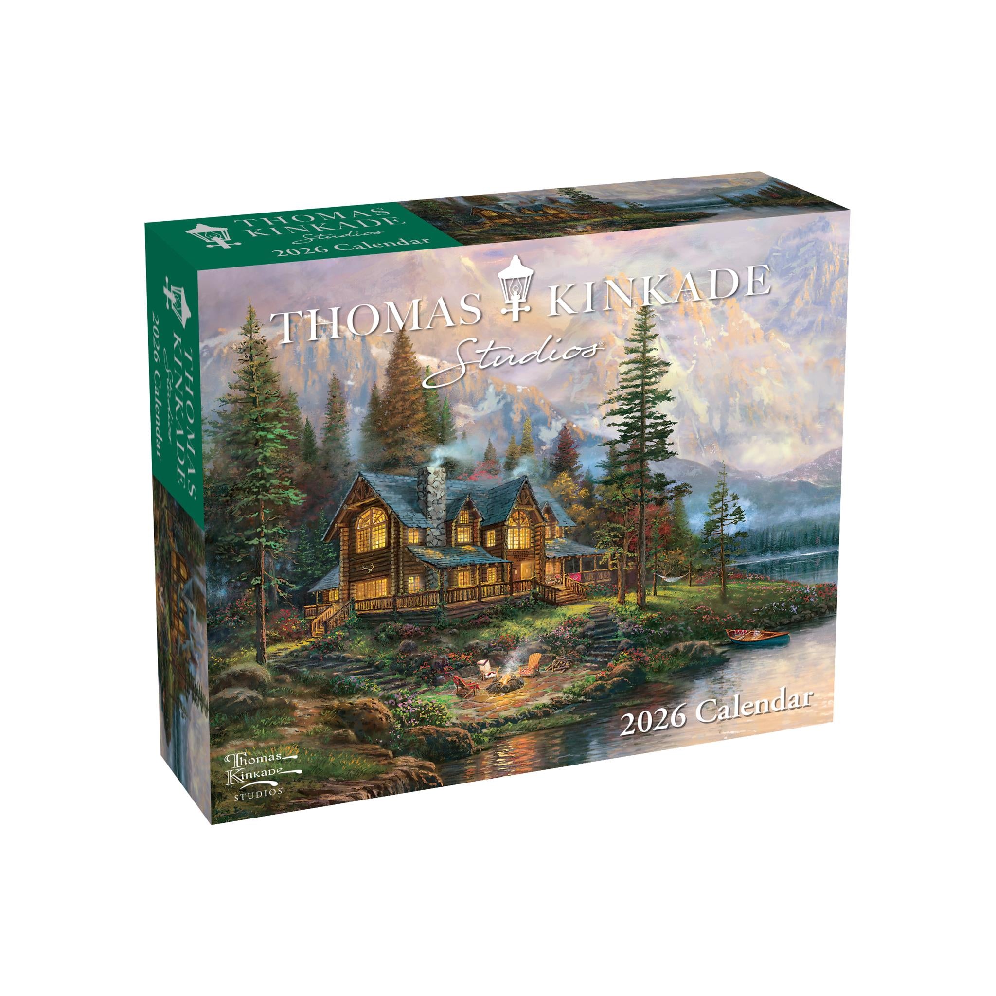 Thomas Kinkade Studios 2026 Box Calendar