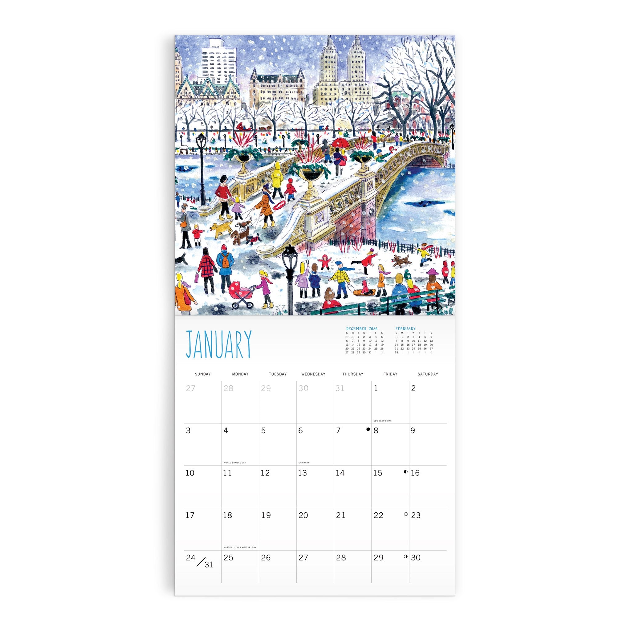 Michael Storrings Classic 2027 Wall Calendar - Online Only