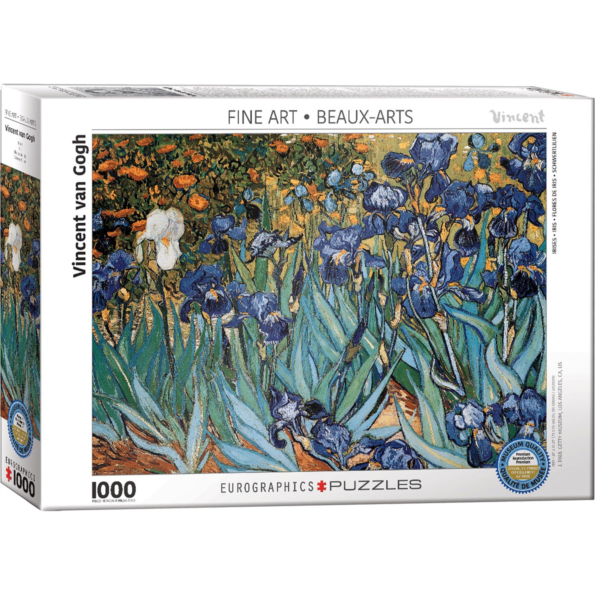 Puzzle 1000 pièces Les Iris - En ligne seulement