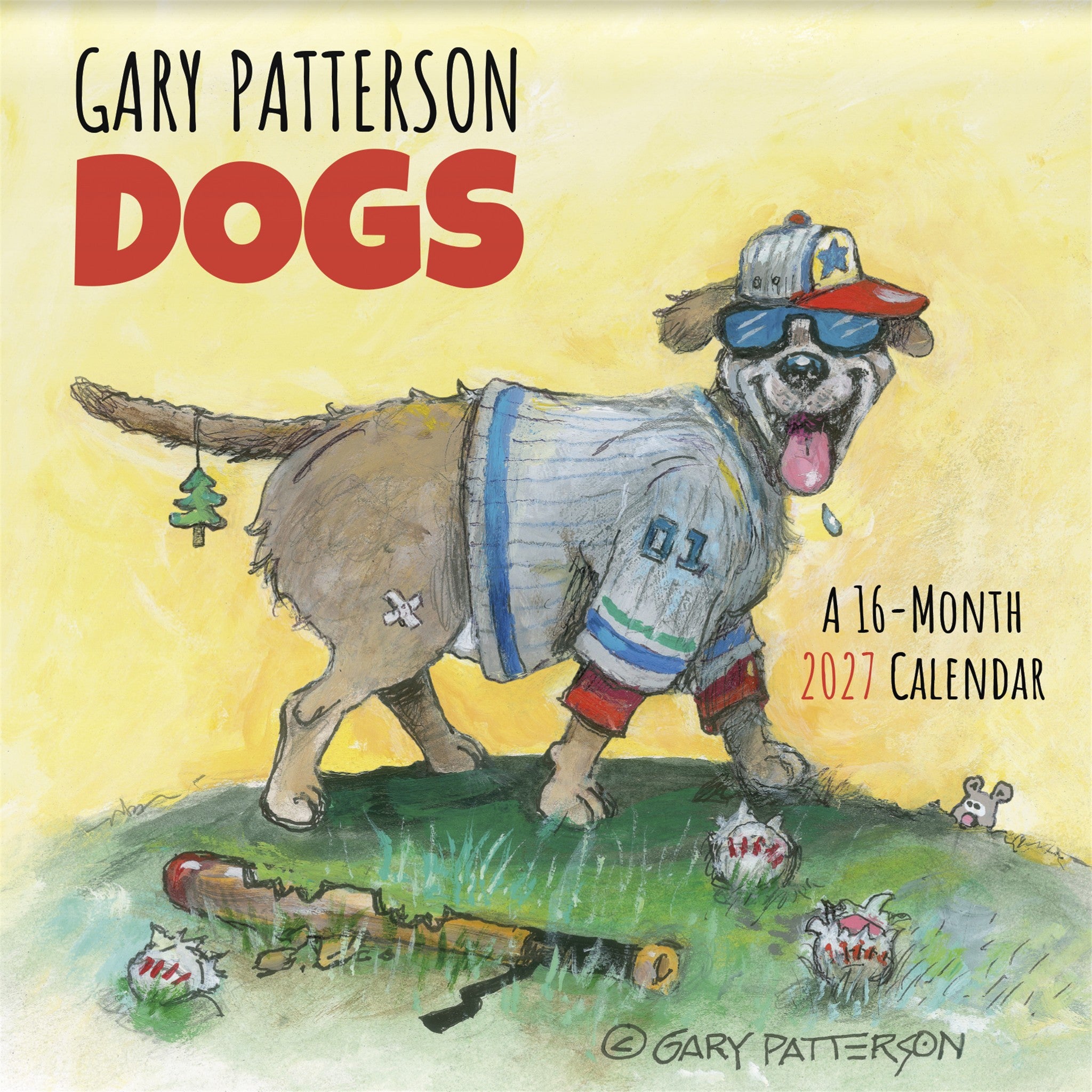 Gary Patterson - Chiens Calendrier Mural 2027 - En Ligne Seulement
