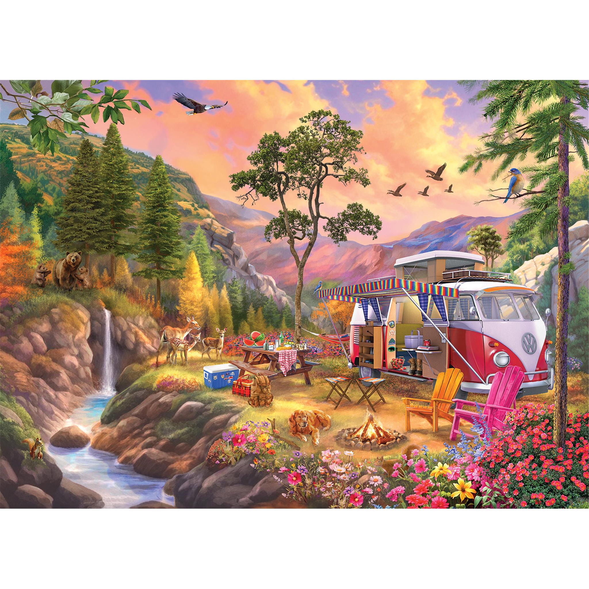 Puzzle de 1000 pièces Campers Paradise