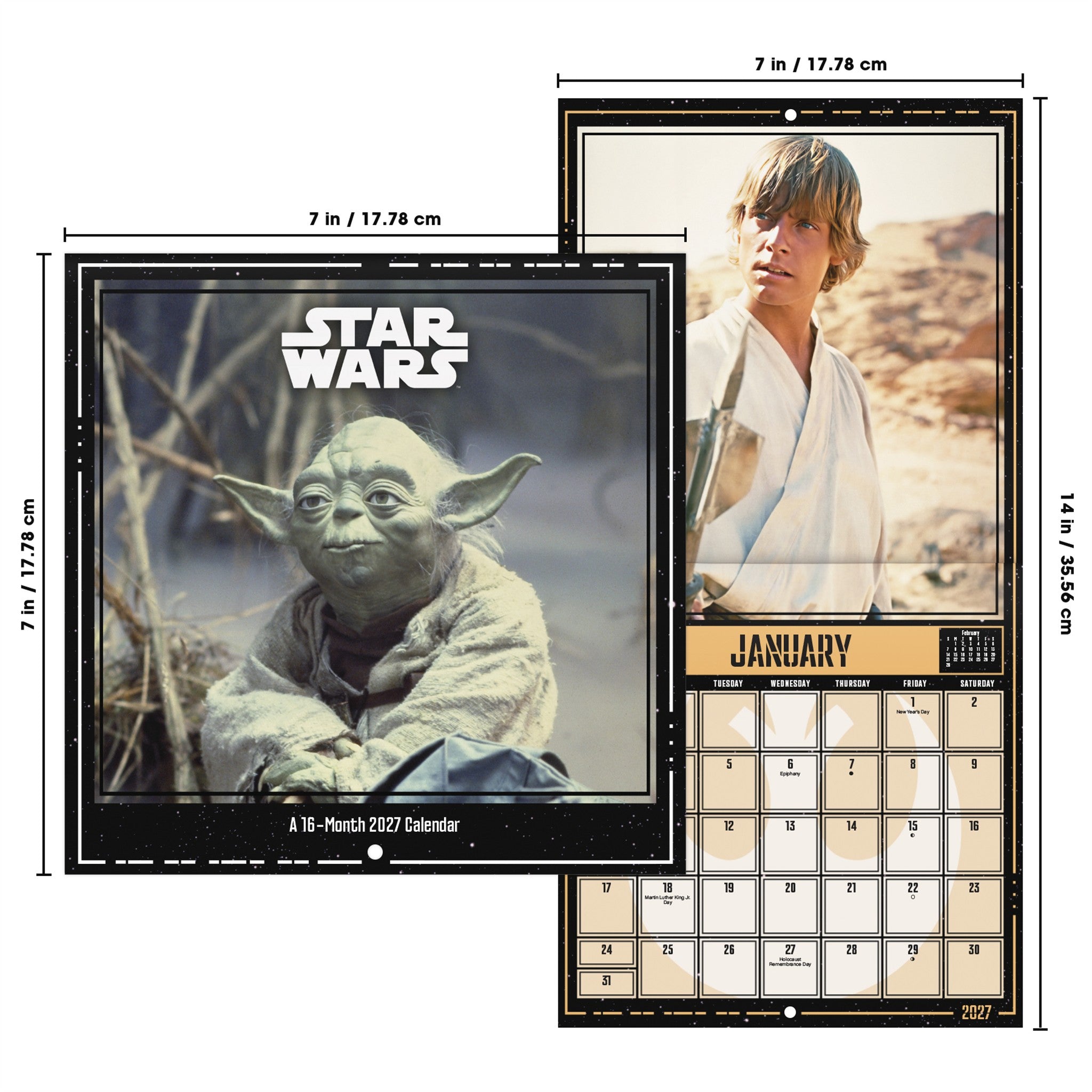 Star Wars 2027 Mini Calendar