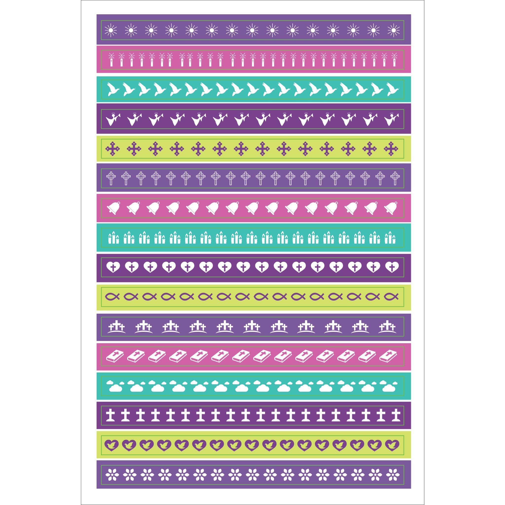 Autocollants pour agenda biblique