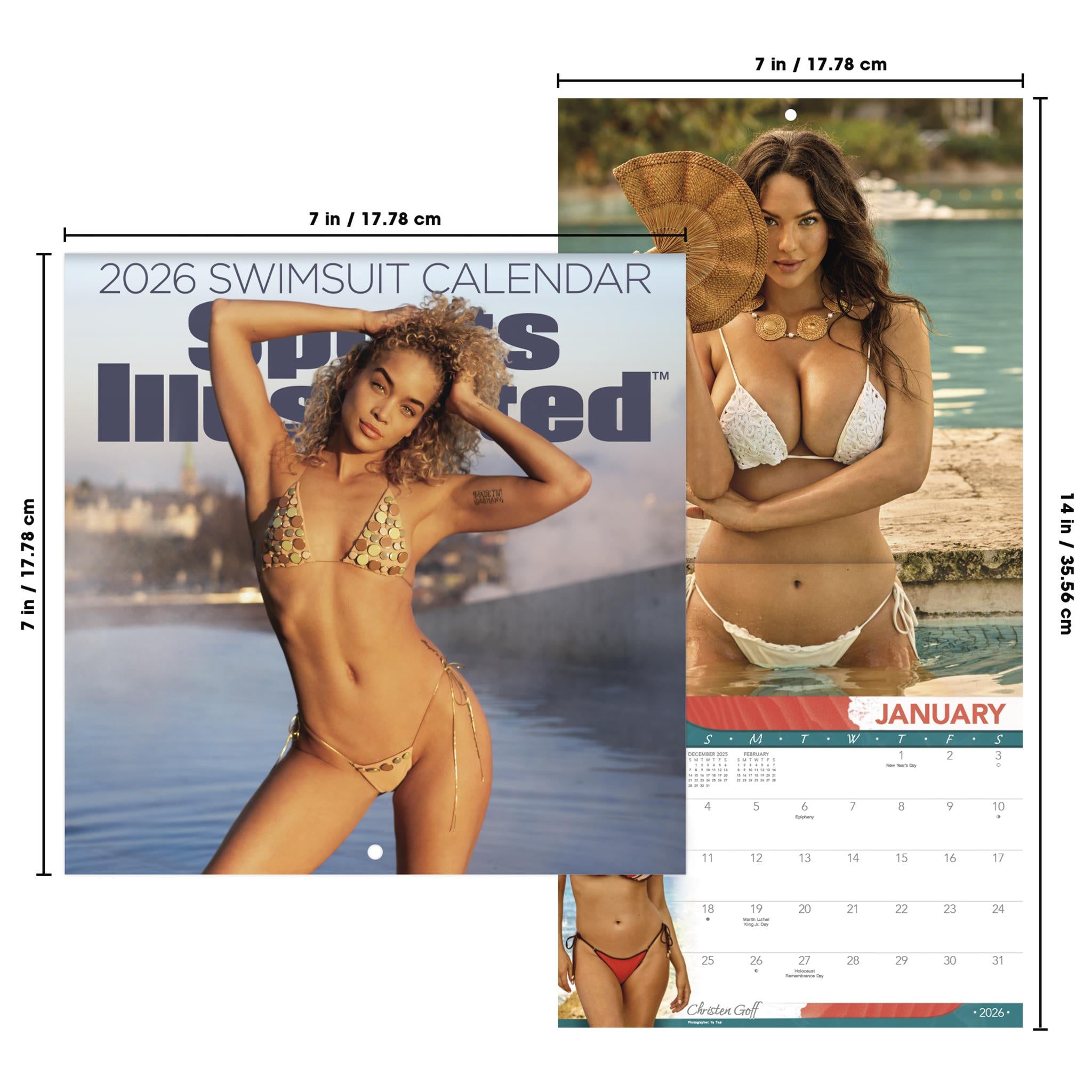 Mini-calendrier exclusif Sports Illustrated Swimsuit 2026