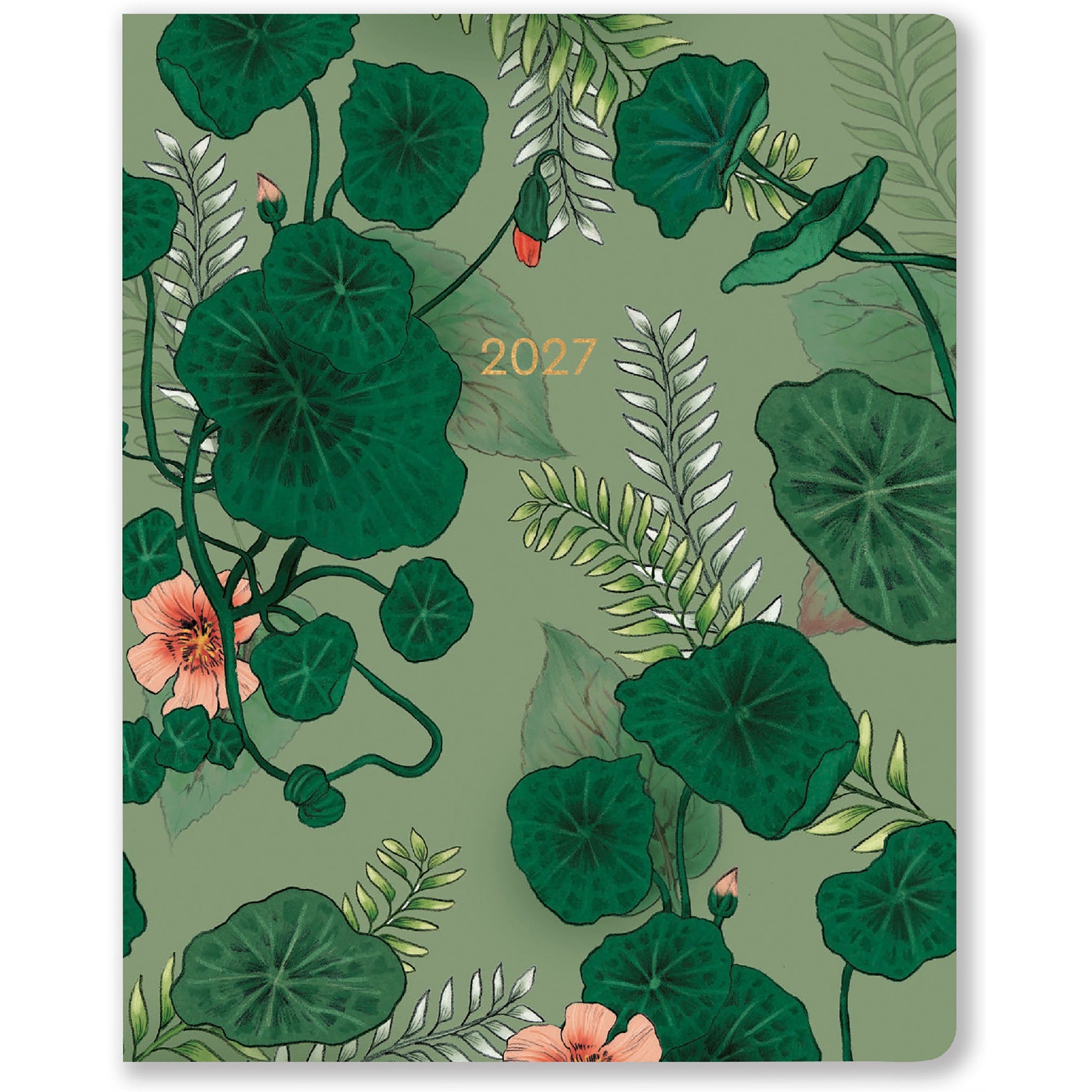 Greenery 2027 Monthly Planner Calendar - Online Only