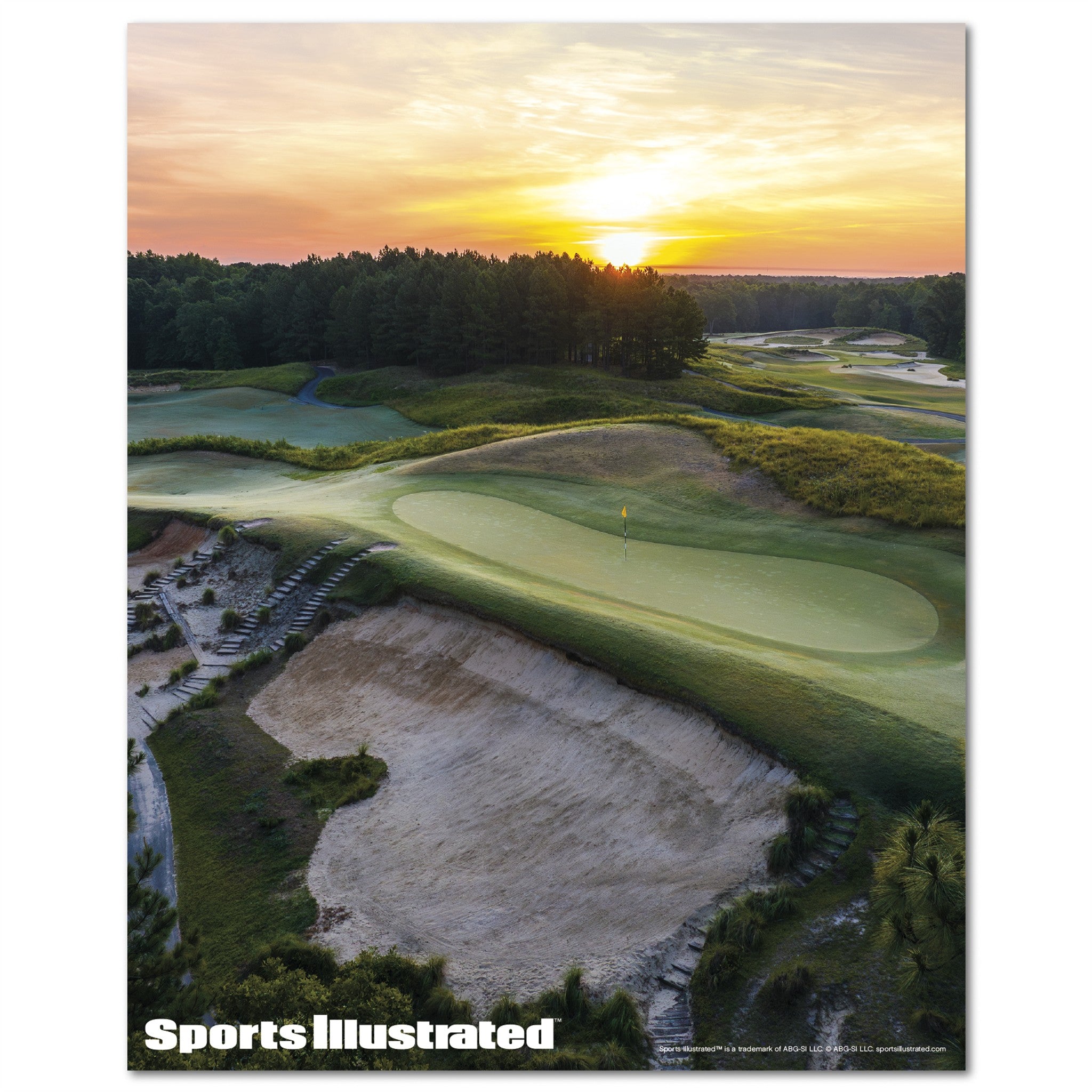 Sports Illustrated Golf Courses Exclusive with Print 2027 Wall Calendar