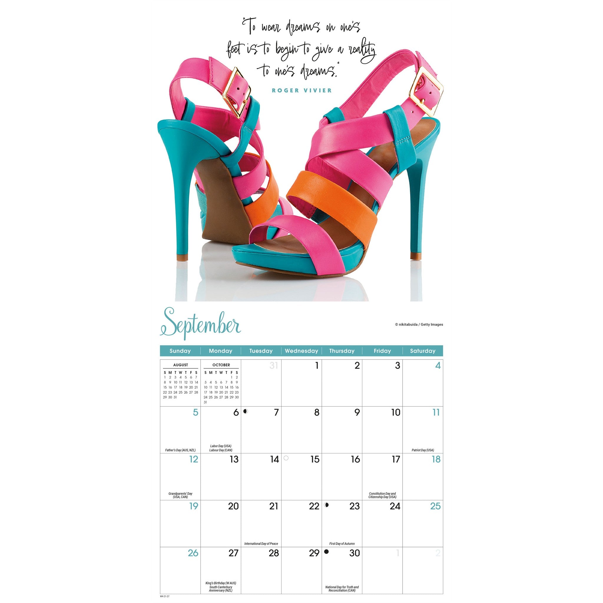 Chaussures Mini Calendrier 2027