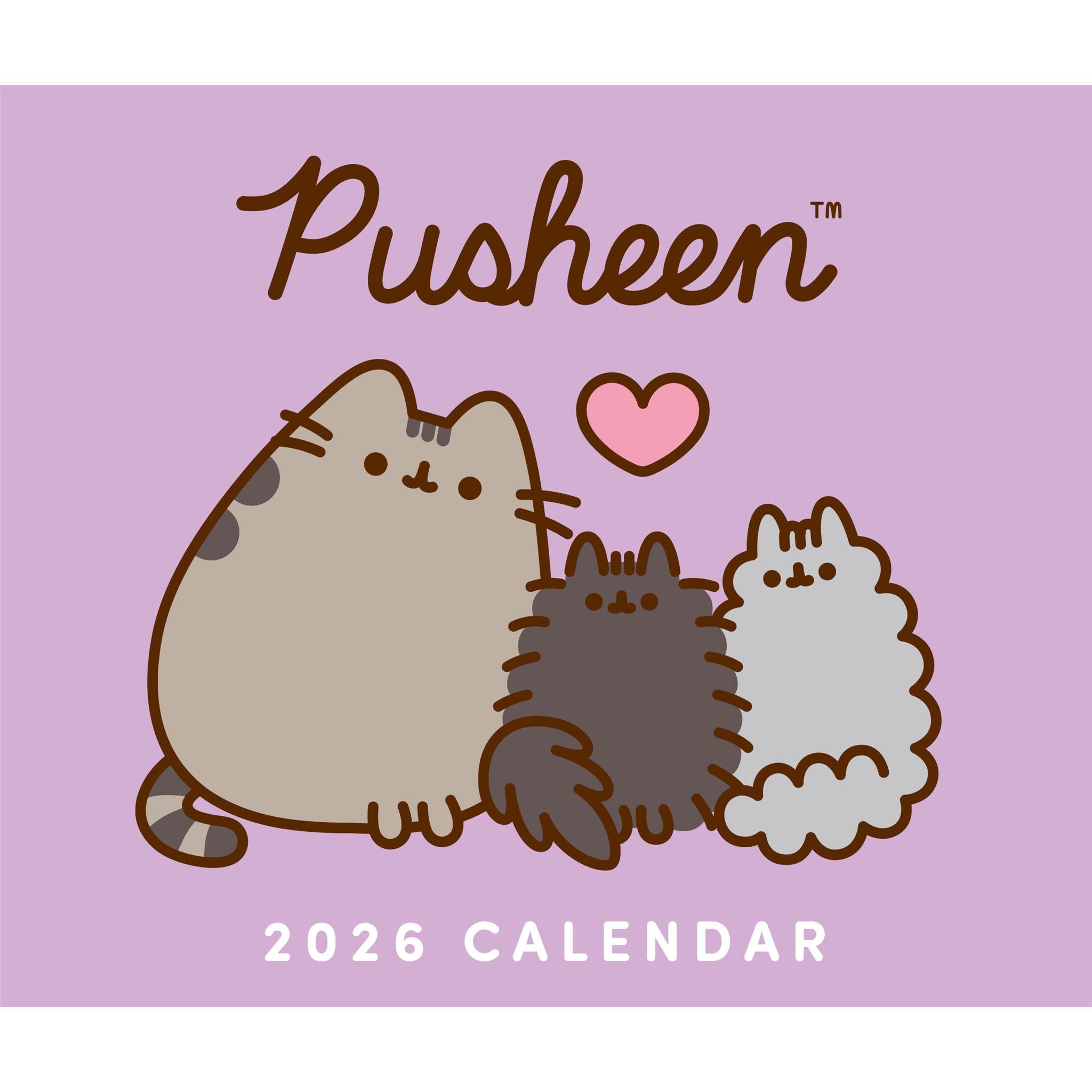 Calendrier Pusheen 2026