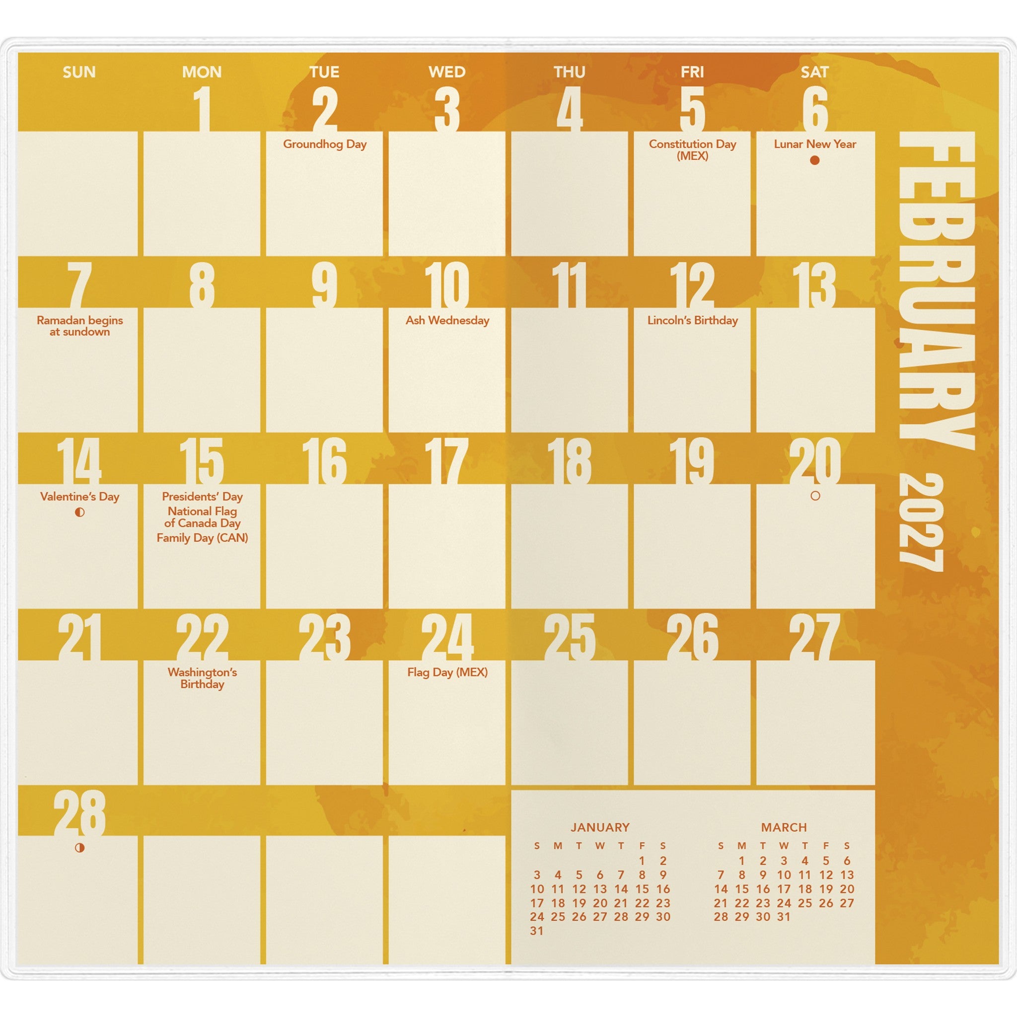 Large Print 2027-2028 2-Year Pocket Planner - Online Only