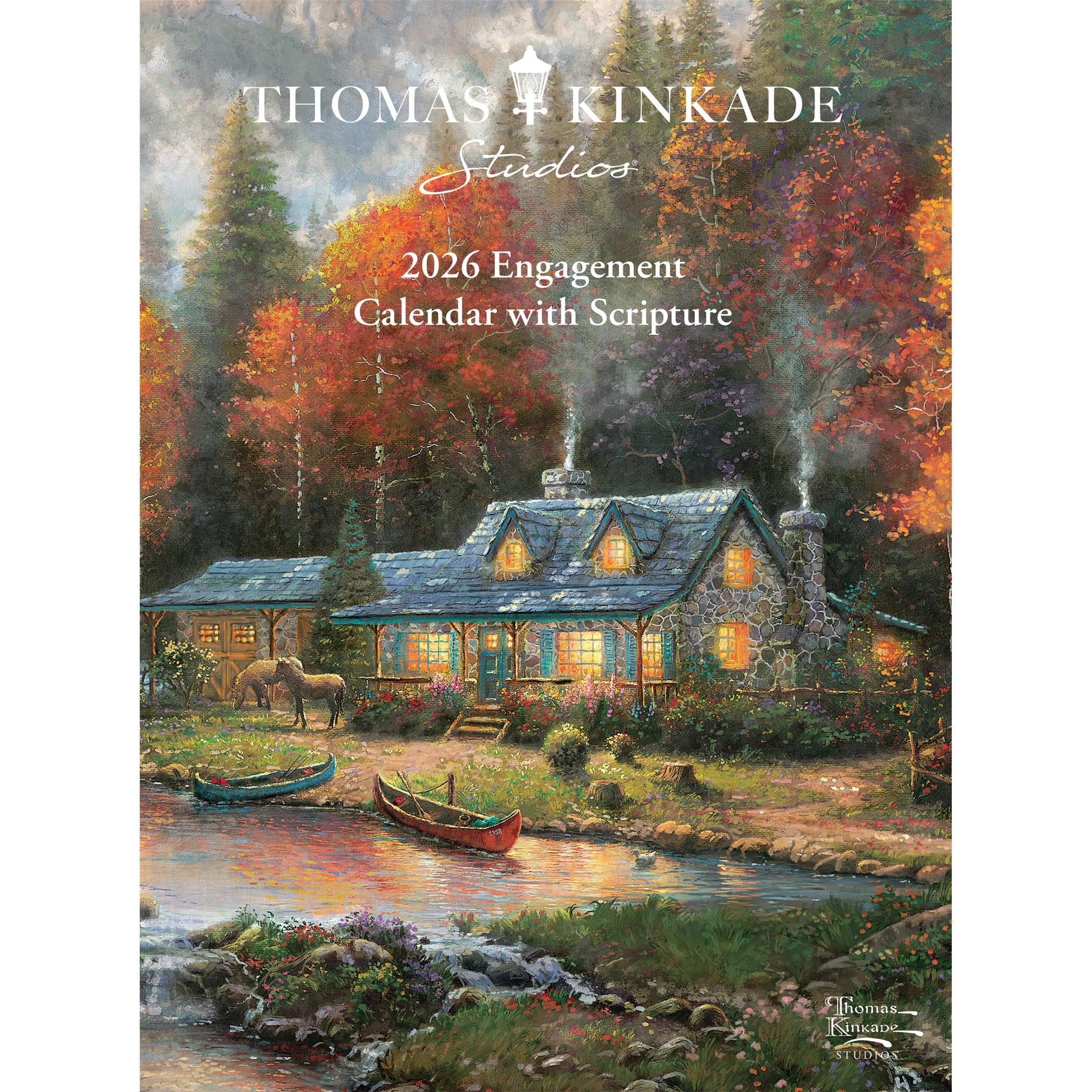 Thomas Kinkade Studios avec calendrier des fiançailles 2026