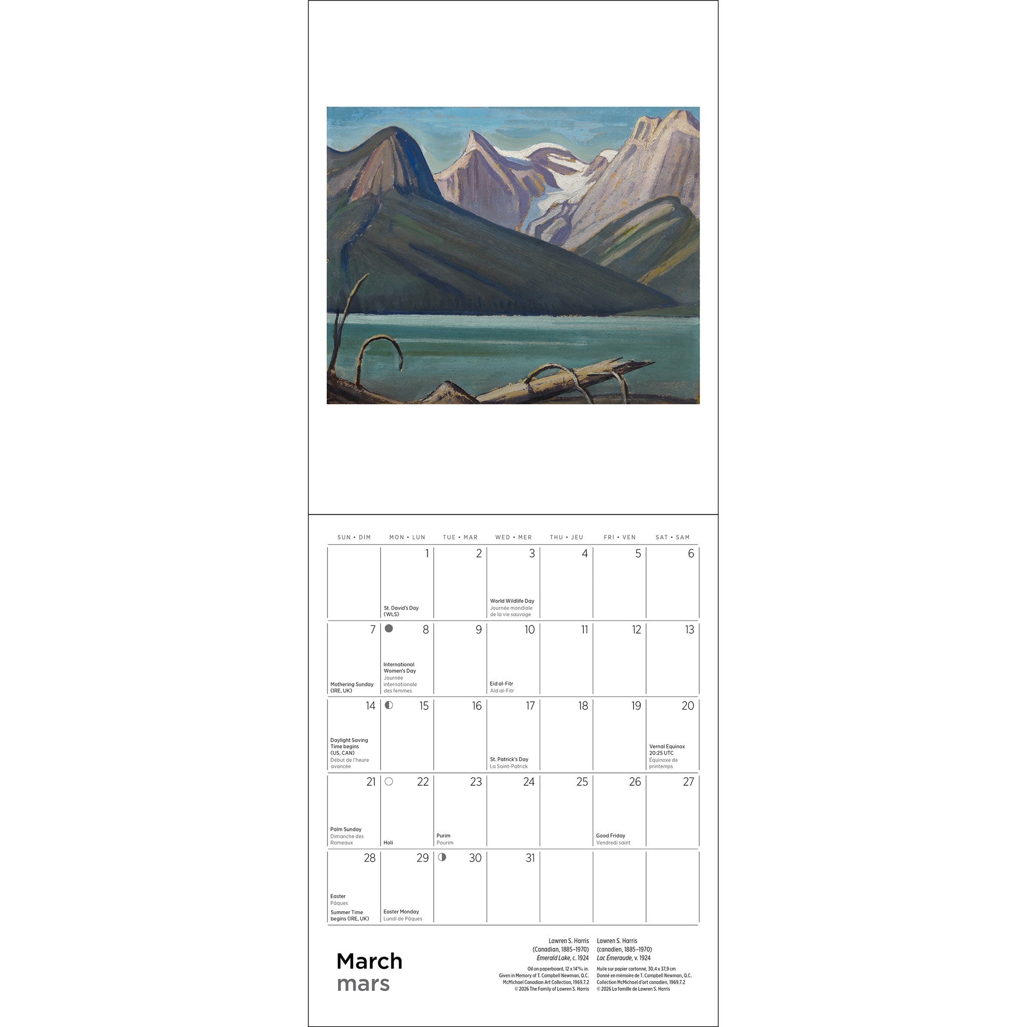 The Group of Seven 2027 Mini Calendar