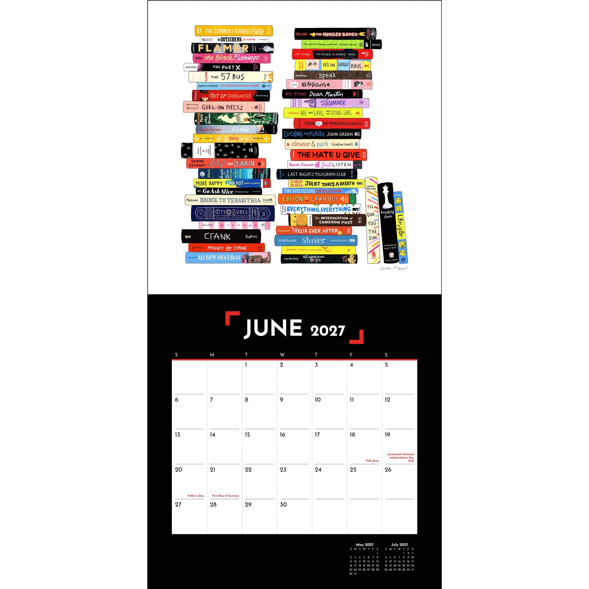 Banned Books 2027 Wall Calendar