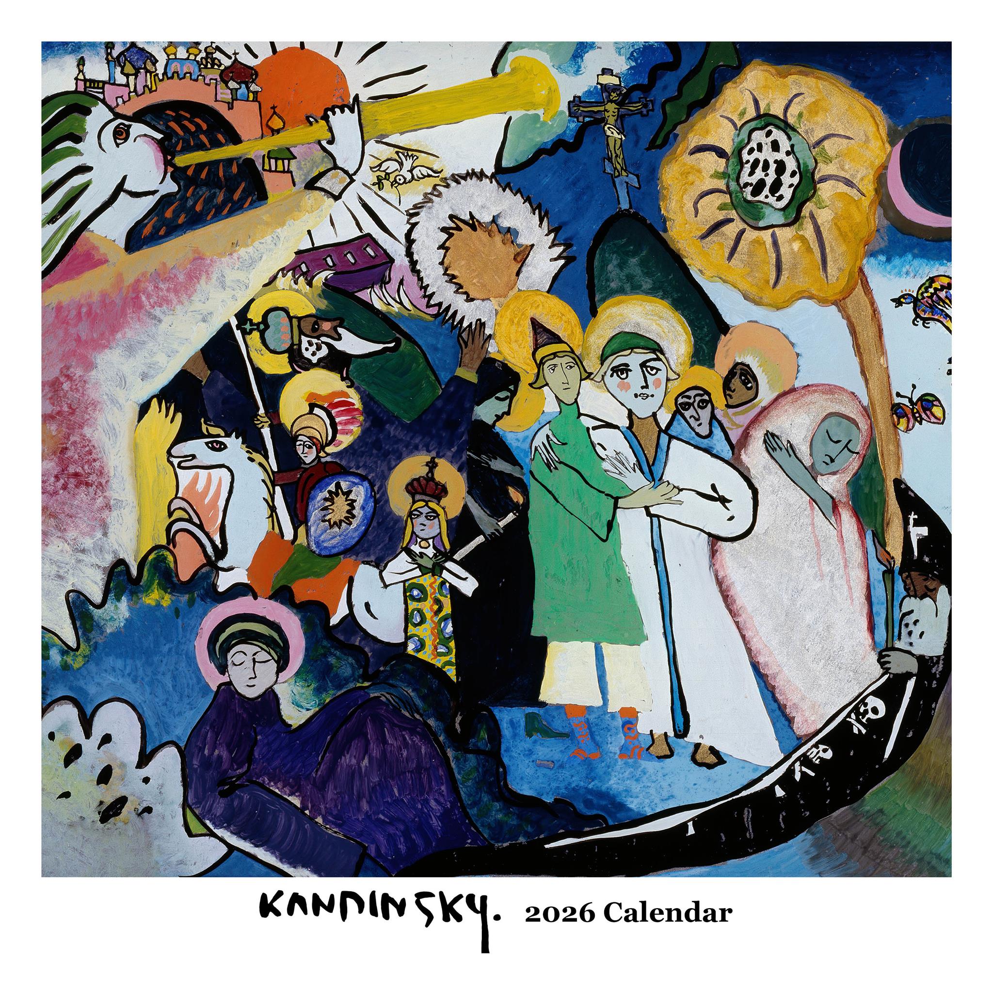 Calendrier mural Kandinsky 2026 - Disponible uniquement en ligne