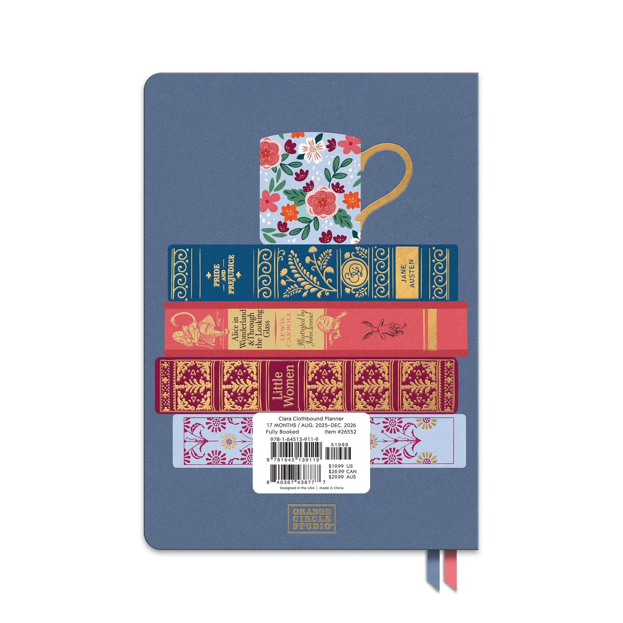 Calendrier de fiançailles Clara Clothbound 2025-2026 (Complet)