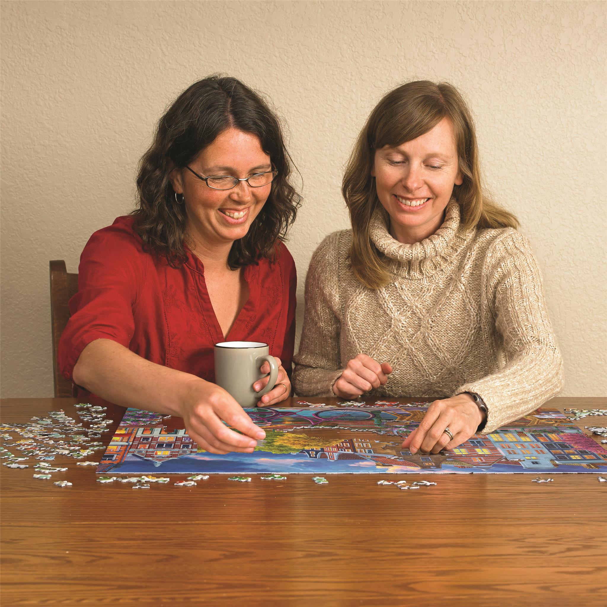 Puzzle Cozy Street de 1000 pièces