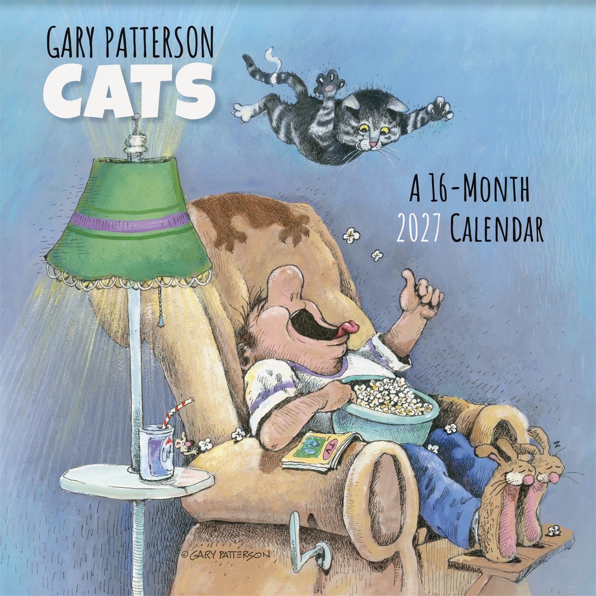Gary Patterson Cats 2027 Wall Calendar