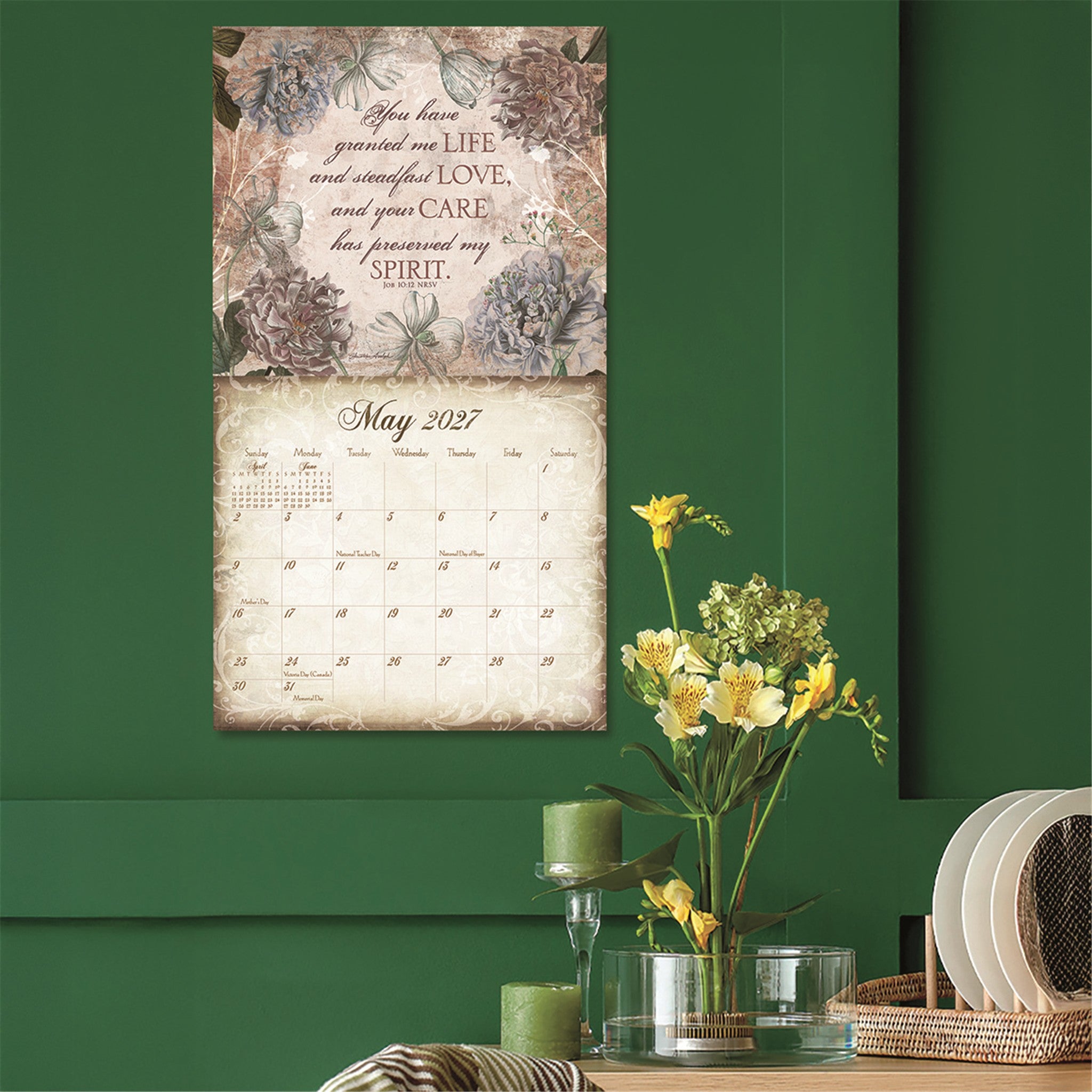Walk by Faith Special Edition 2027 Wall Calendar