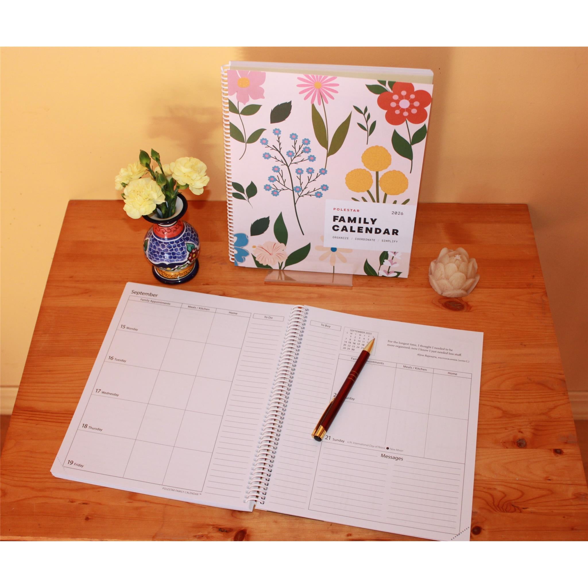 Calendrier des fiançailles Polestar Family 2026