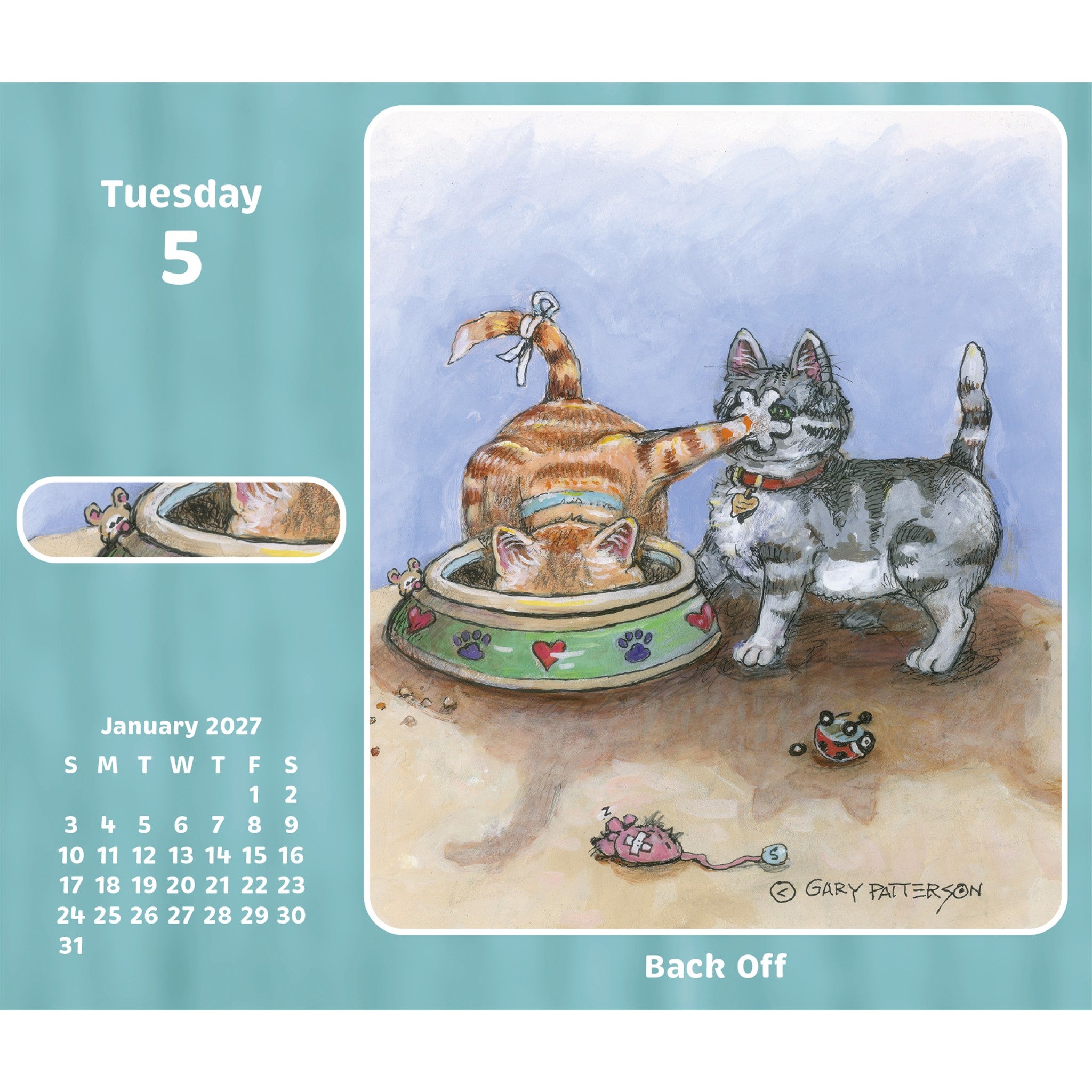 Gary Patterson Smile a Day 2027 Box Calendar
