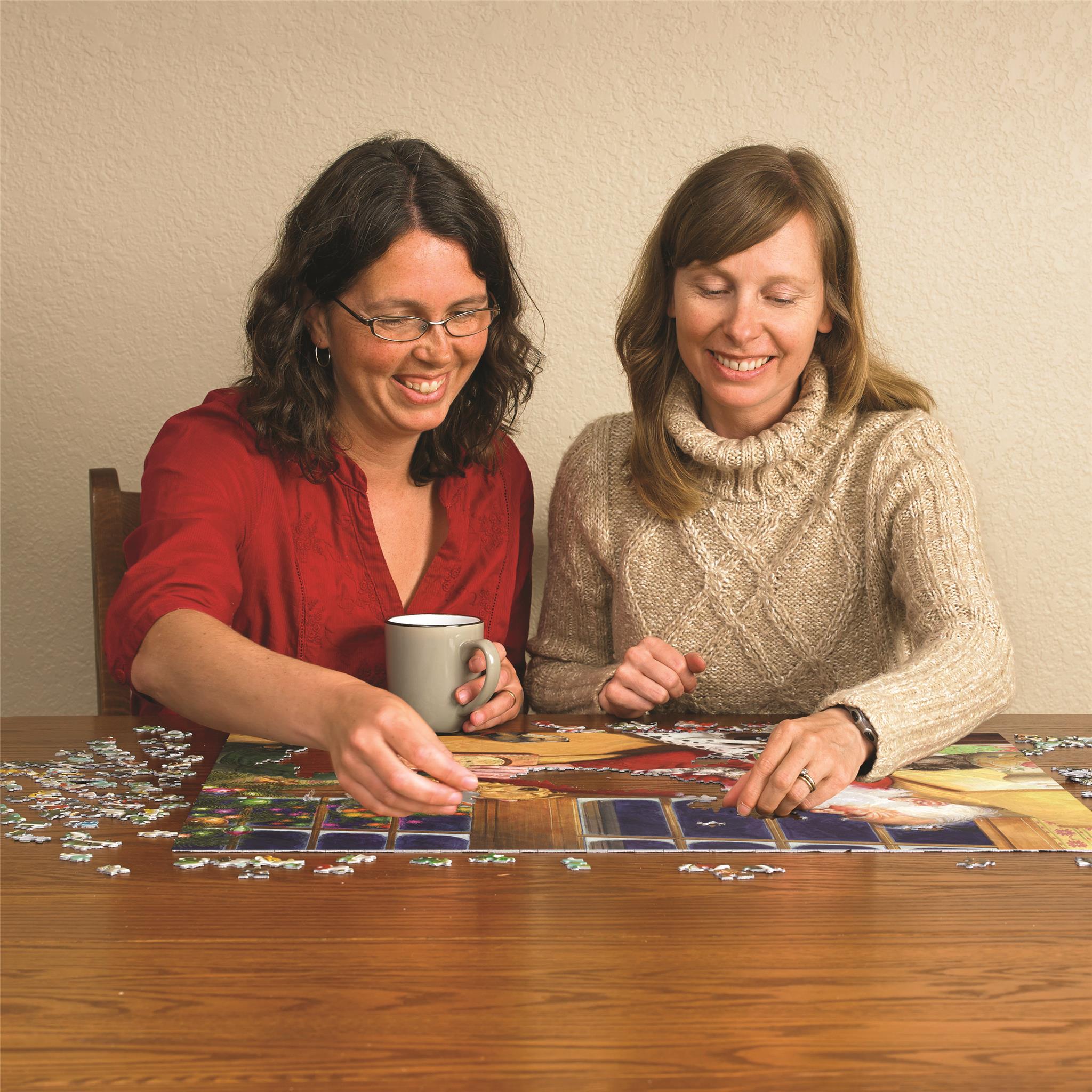 Le Père Noël prend une pause - Puzzle exclusif de 1000 pièces