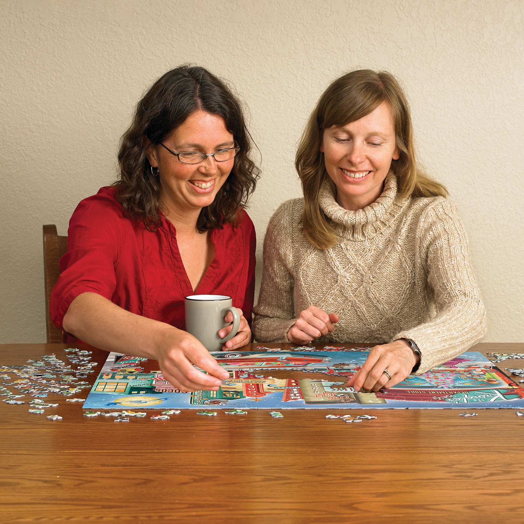 Puzzle vintage de 1000 pièces de Main Street