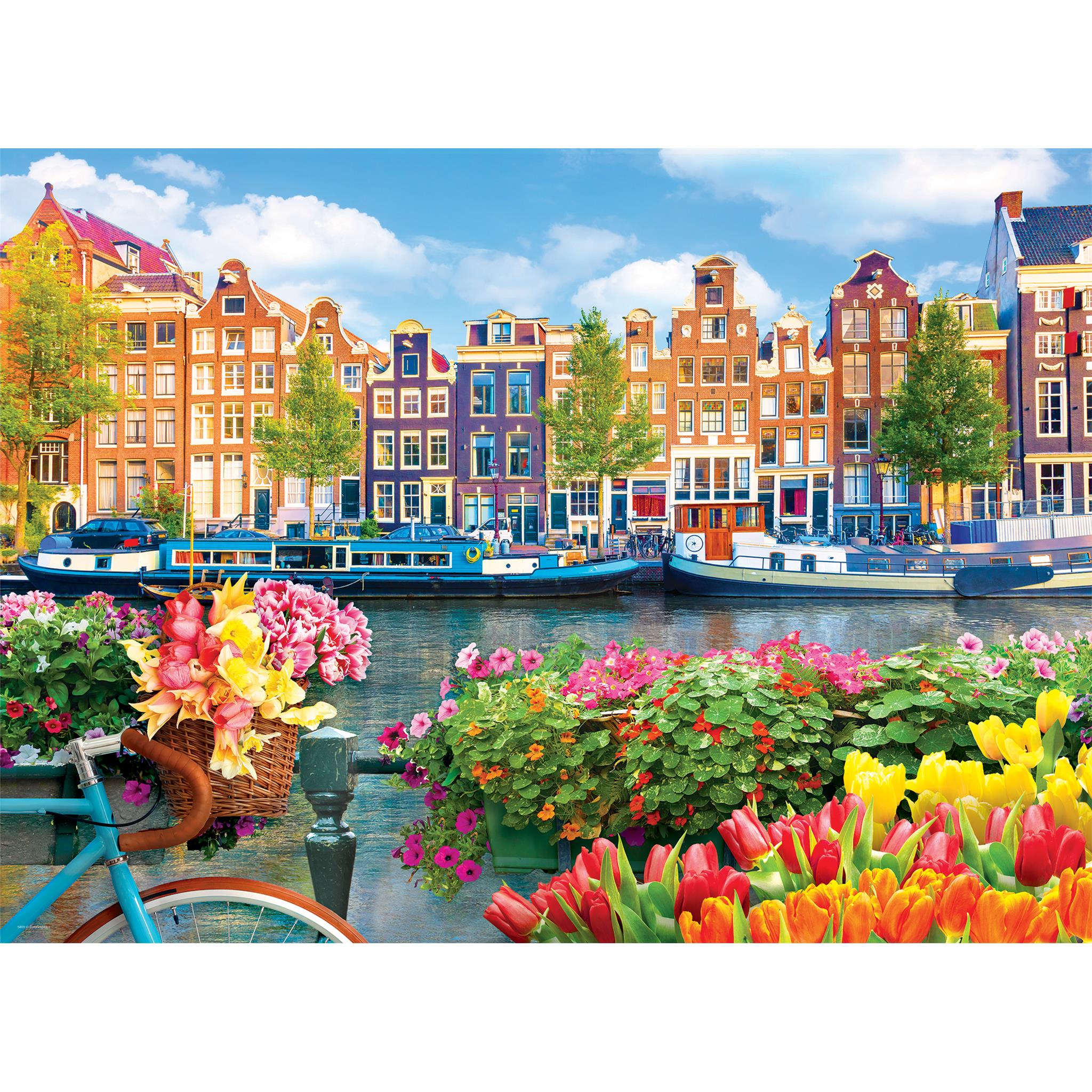 Amsterdam, Pays-Bas - Puzzle exclusif de 1000 pièces