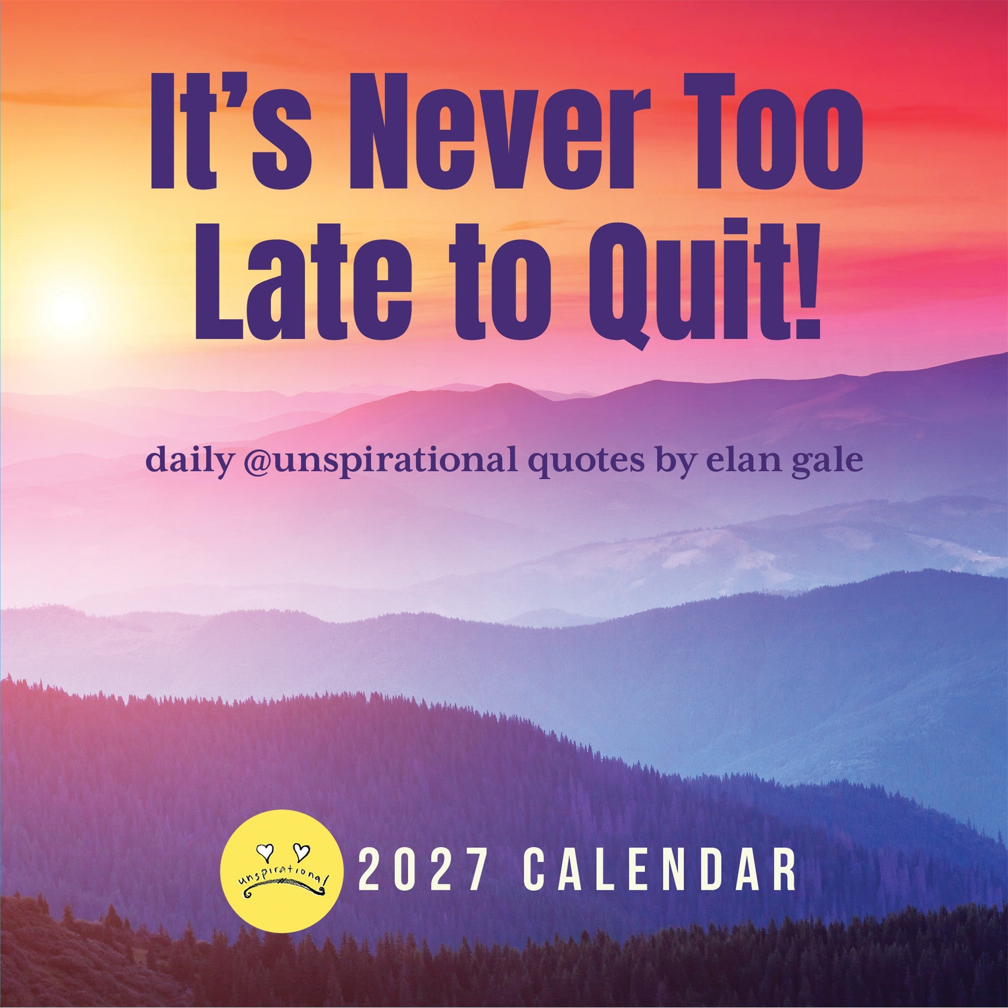 Unspirational 2027 Box Calendar - Online Only