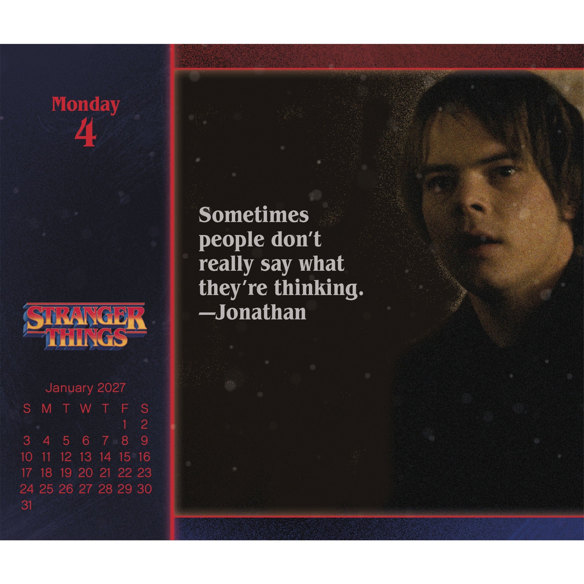 Calendrier de l'Avent Stranger Things 2027