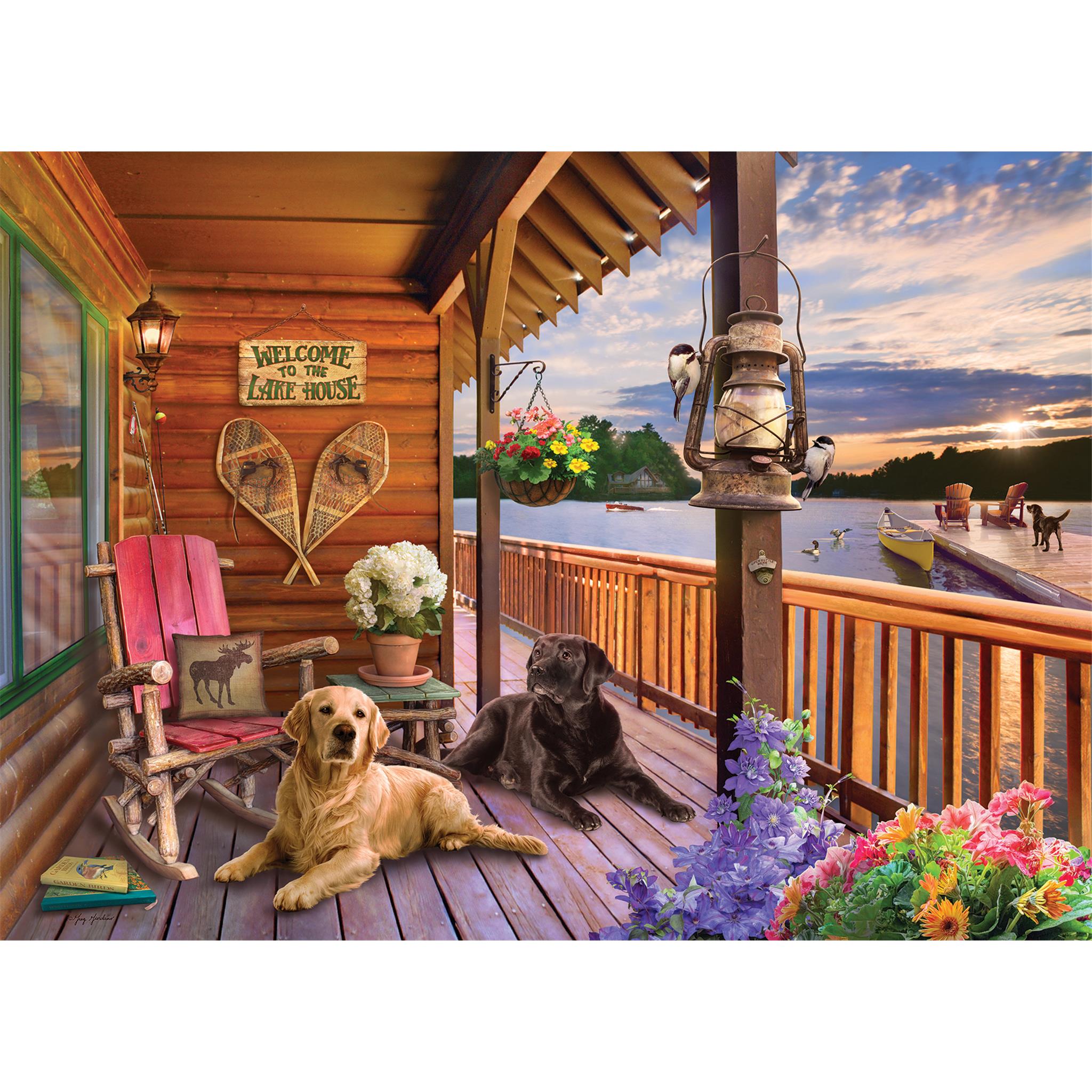 Bienvenue au puzzle de 1000 pièces Lake House Cobble Hill