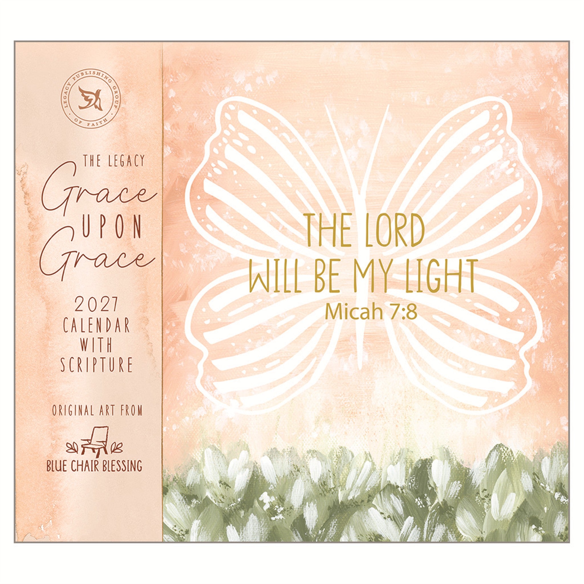 Calendrier mural Grace Upon Grace 2027 – En ligne seulement