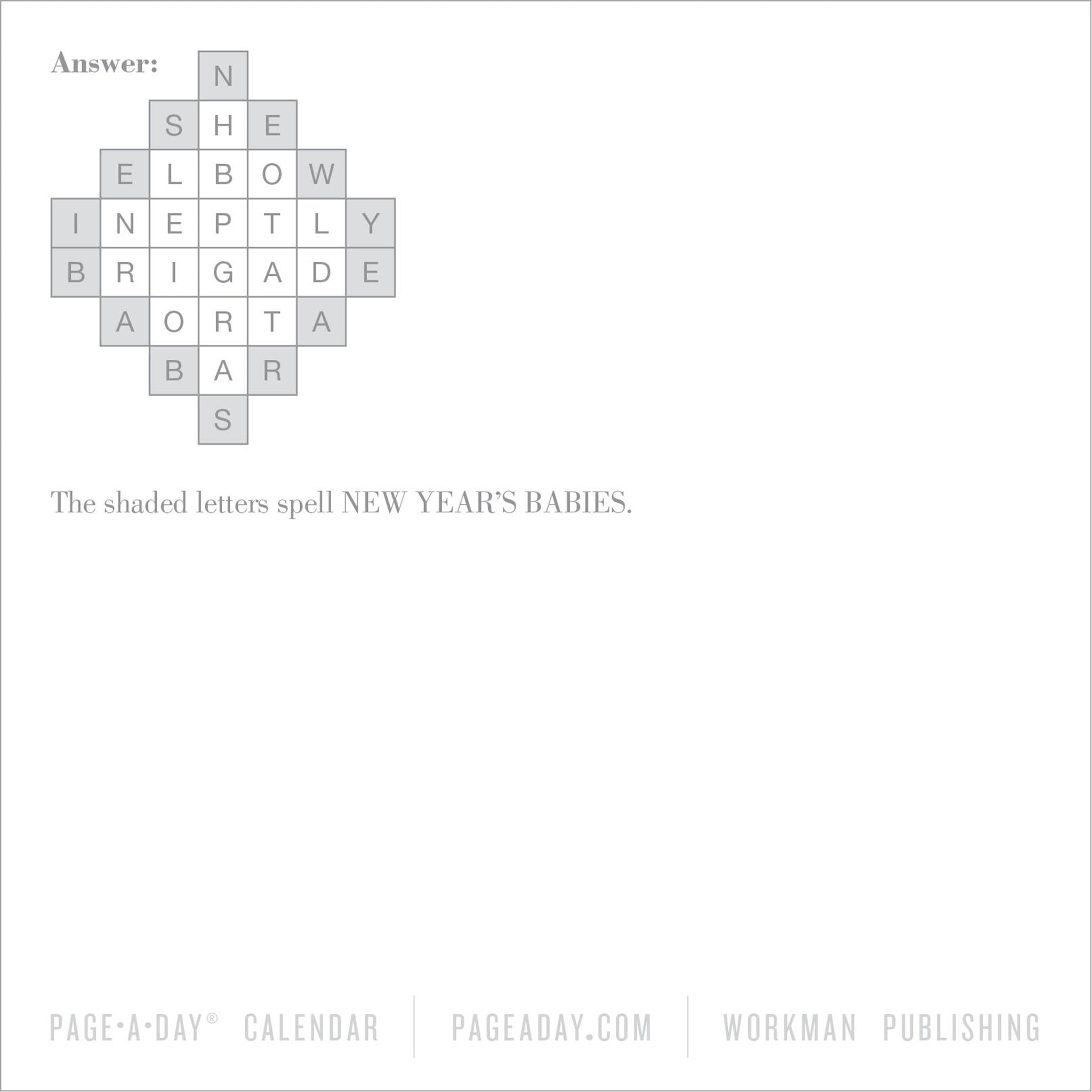 Calendrier Mensa 365 Casse-têtes Cérébraux 2026