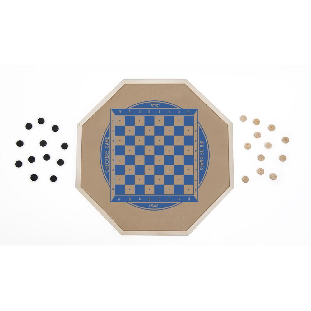 Deluxe Crokinole 3 in 1 Crokinole / Chess / Checkers