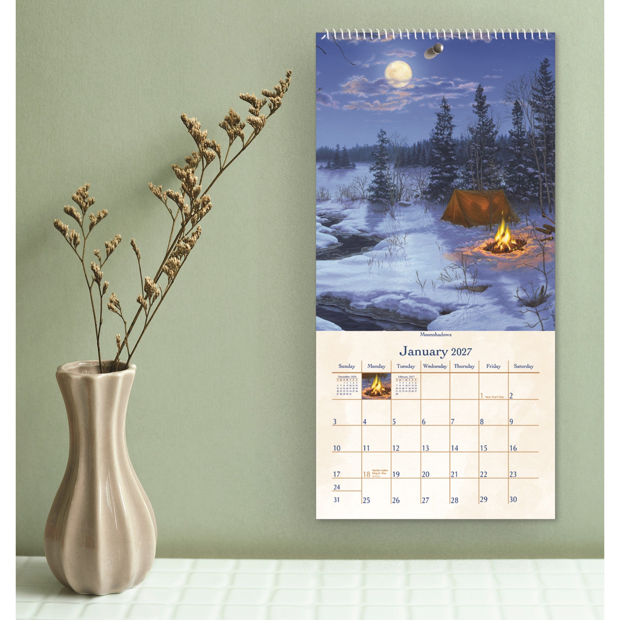 Great Outdoors 2027 Slim Calendar - Online Only