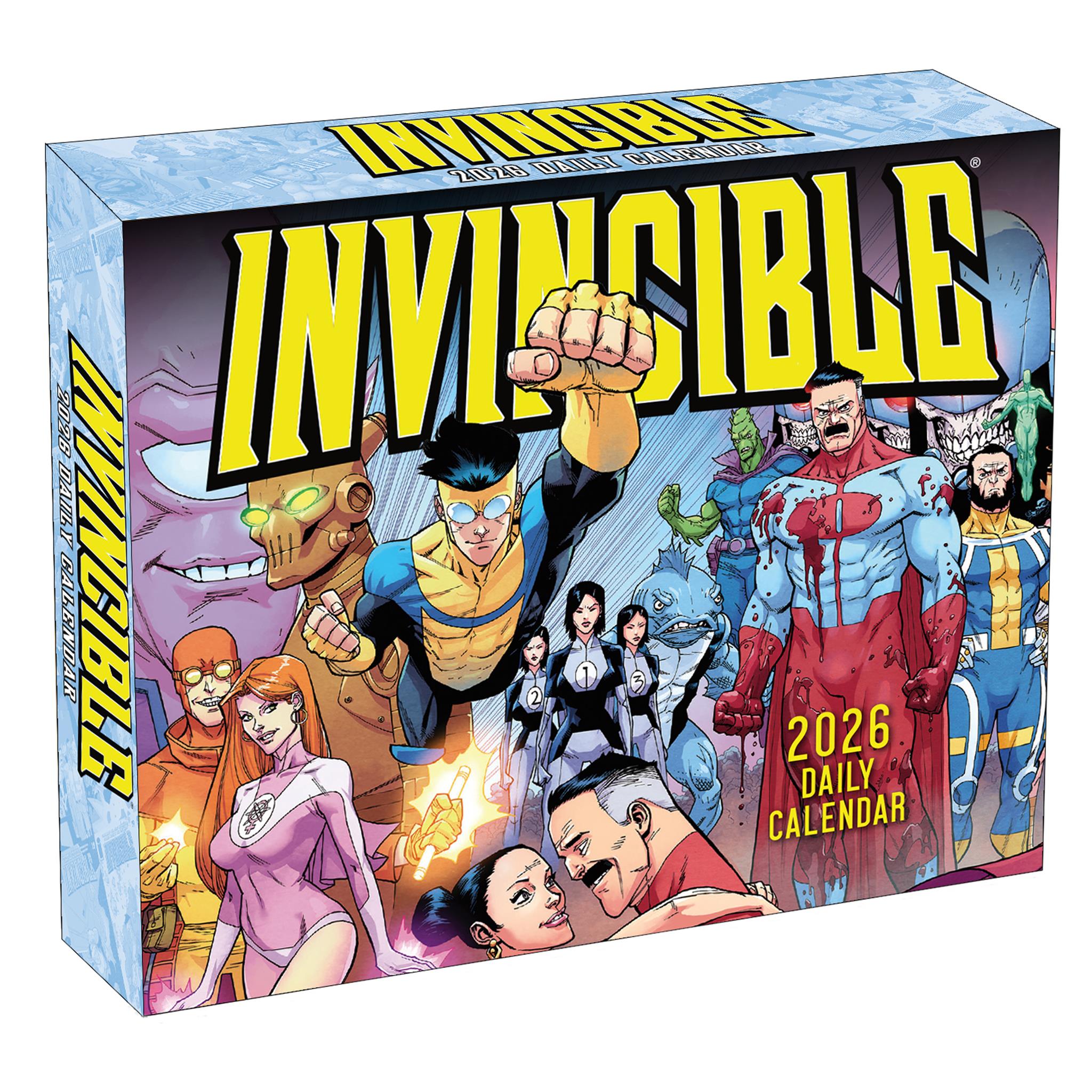 Calendrier Invincible 2026 en boîte - Disponible uniquement en ligne