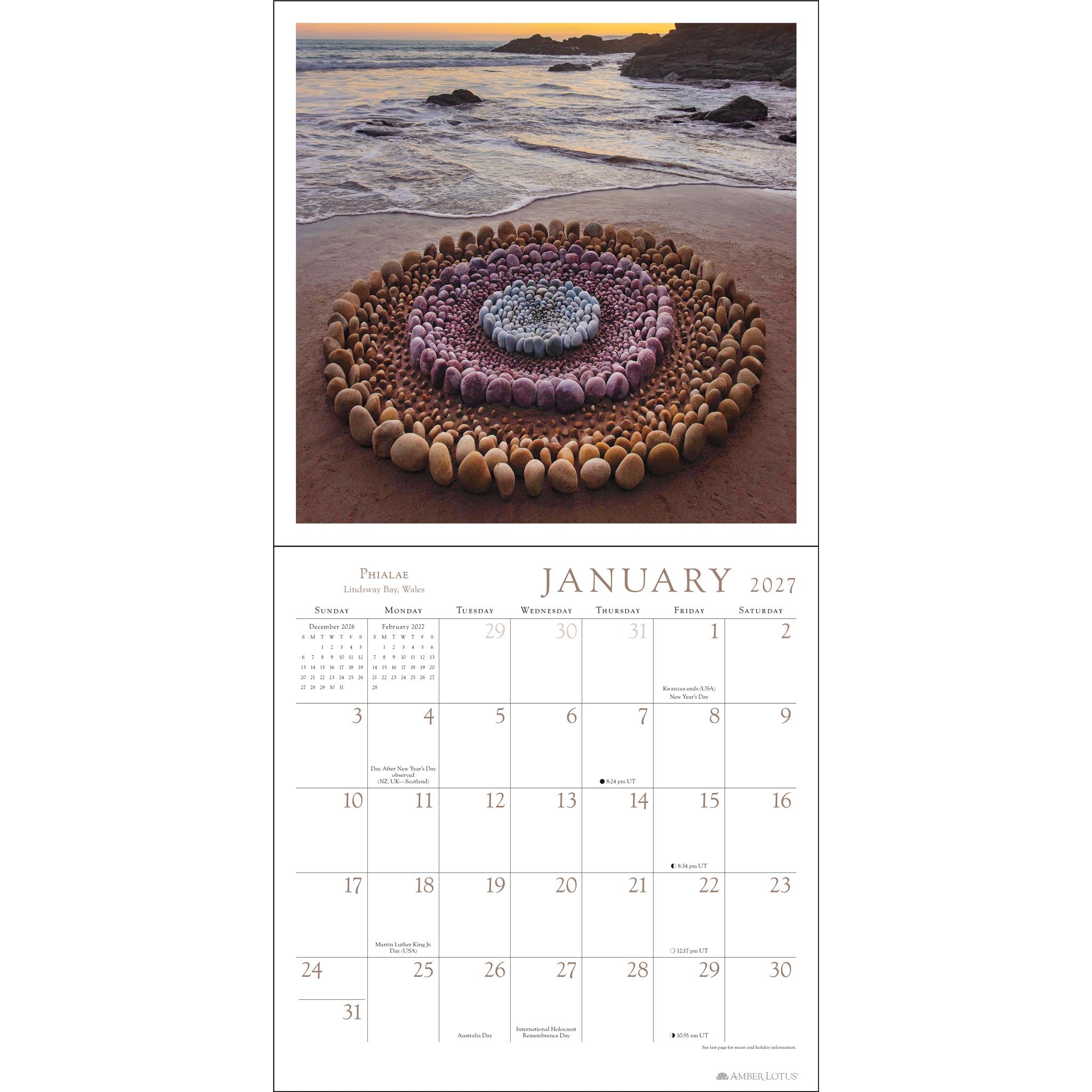 Calendrier mural Sculpt the World 2027