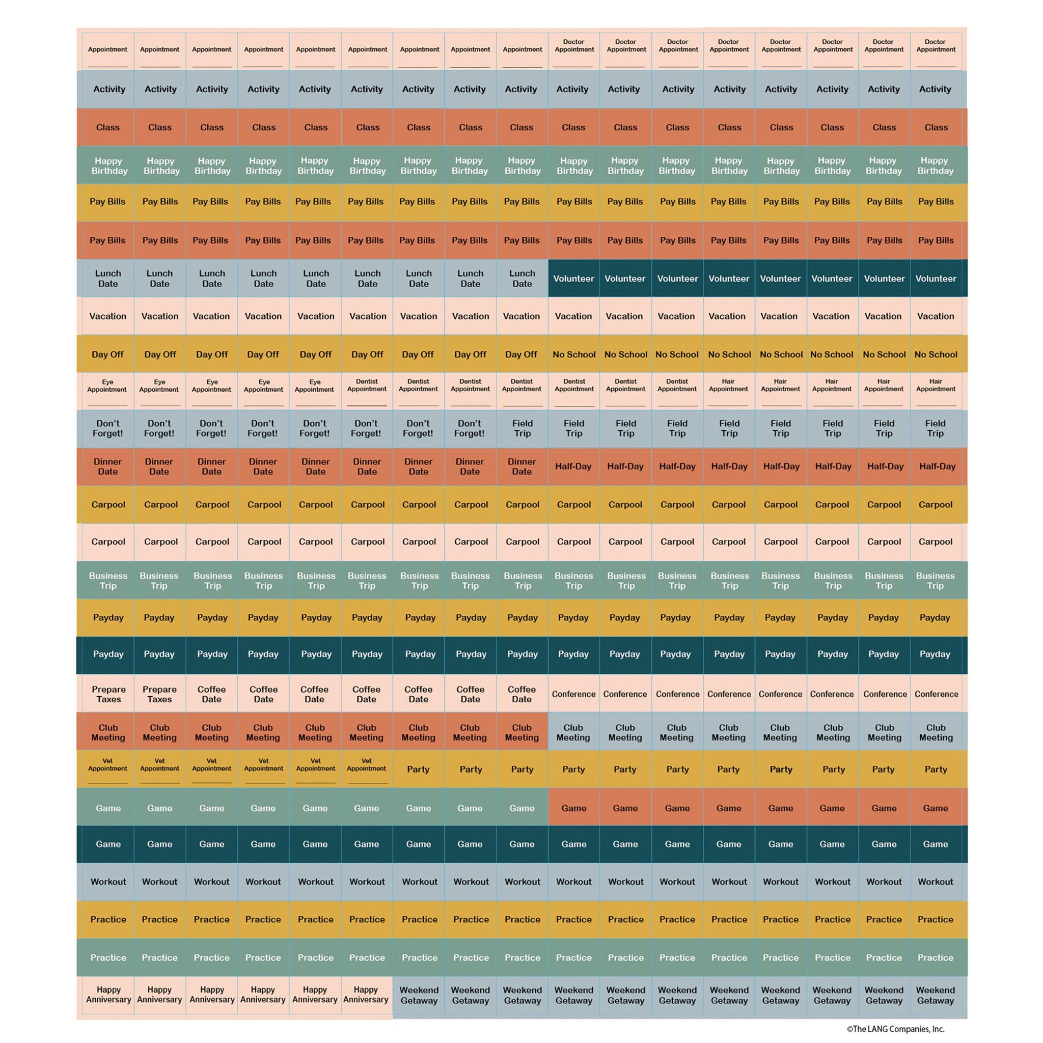 Calendrier mural Flora & Fauna 2025-2026 - Disponible uniquement en ligne