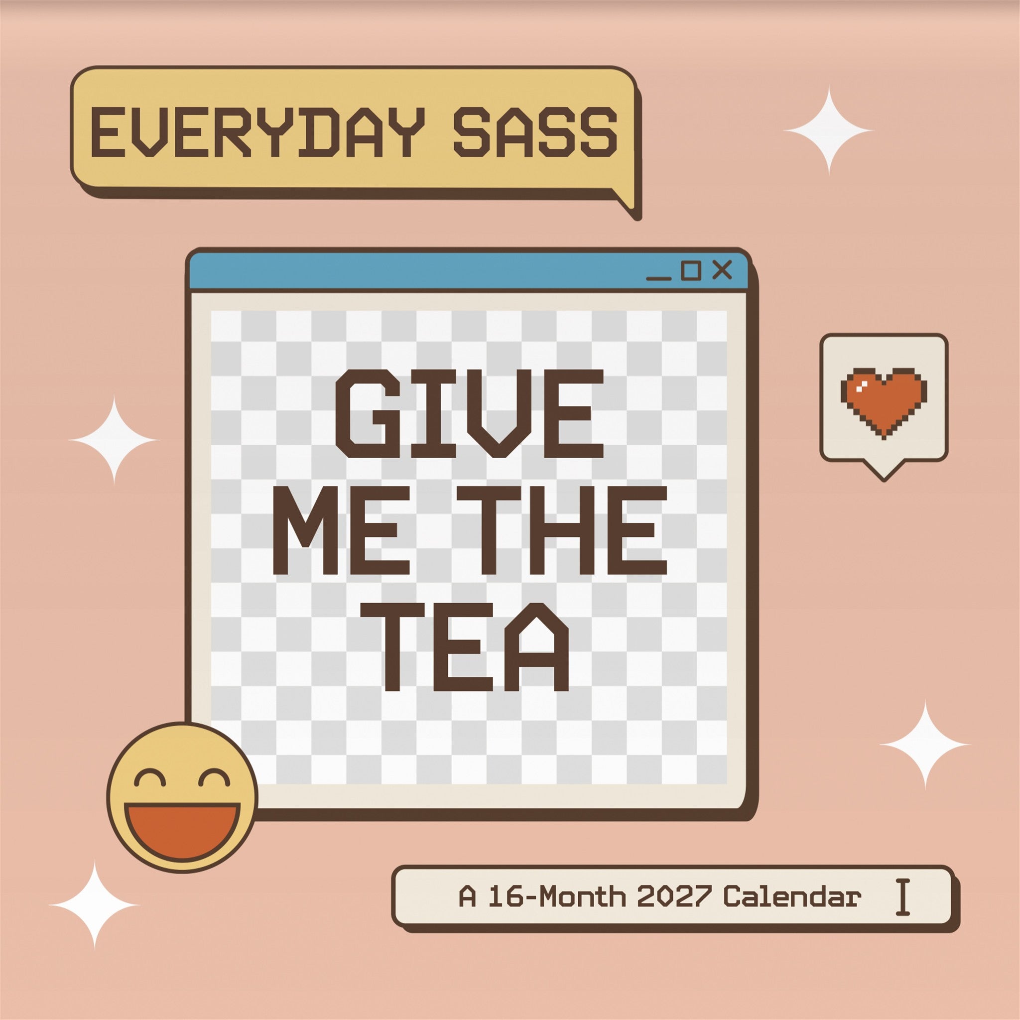Calendrier mural Everyday Sass 2027