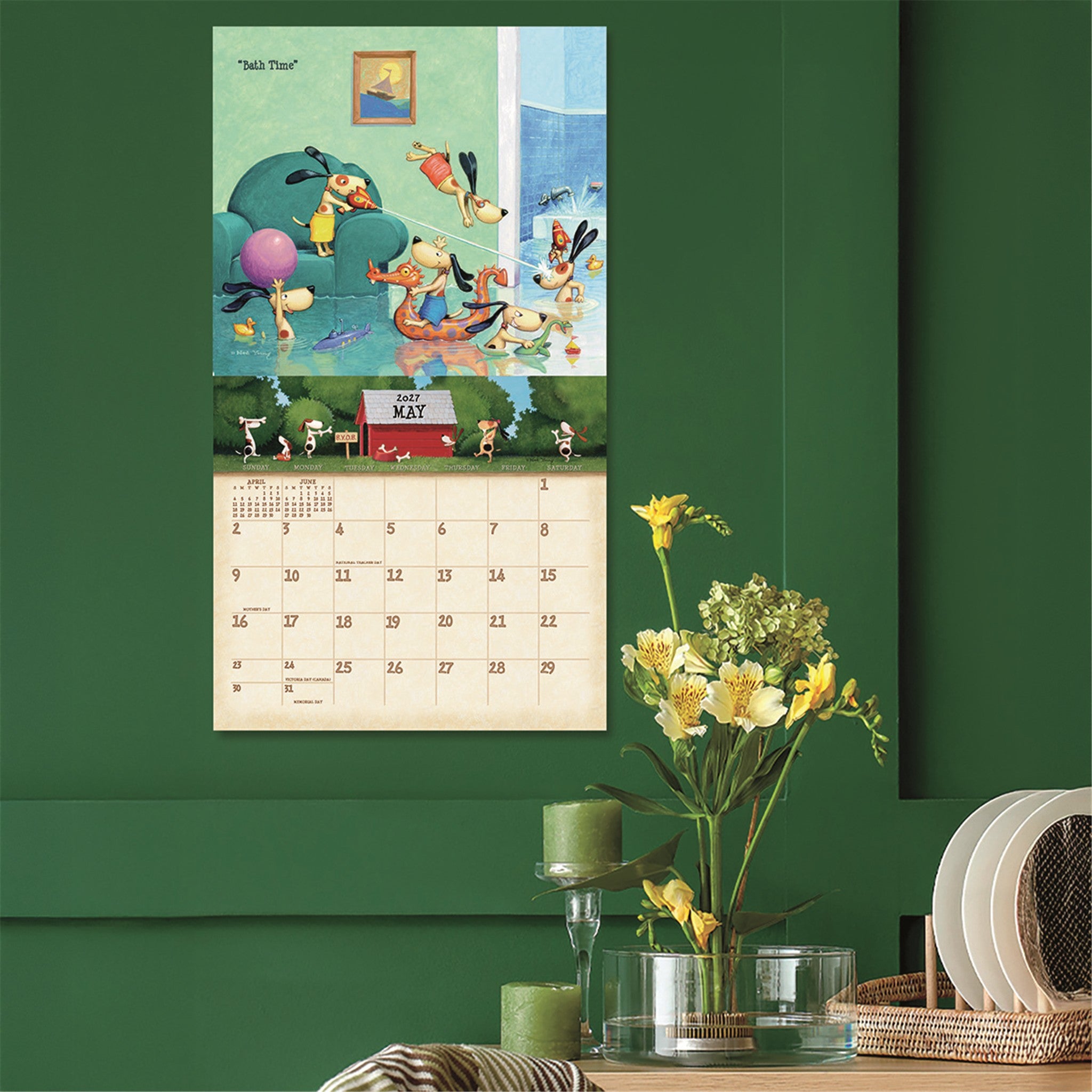 A Dog's Life Special Edition 2027 Wall Calendar